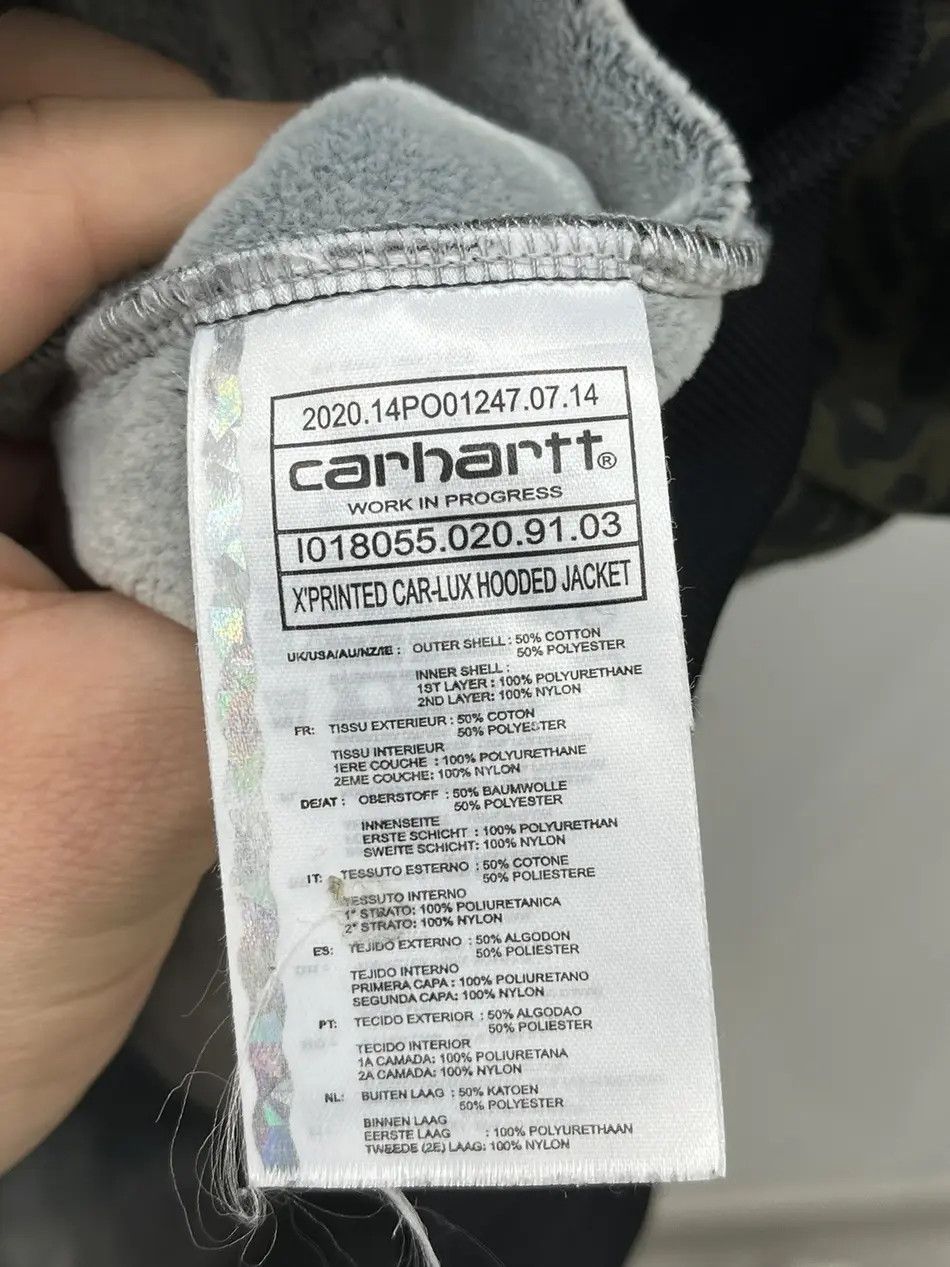 Carhartt Carhartt Leopard Zip Fleece Hoodie Size US S / EU 44-46 / 1 - 4 Thumbnail