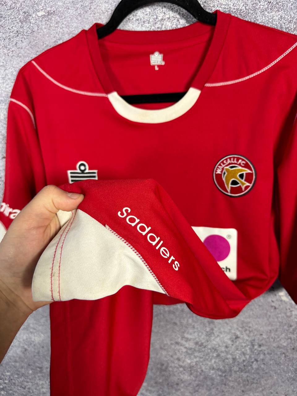 Vintage Vintage Walsall FC 2011/12 Admiral Soccer Jersey Size US L / EU 52-54 / 3 - 14 Thumbnail