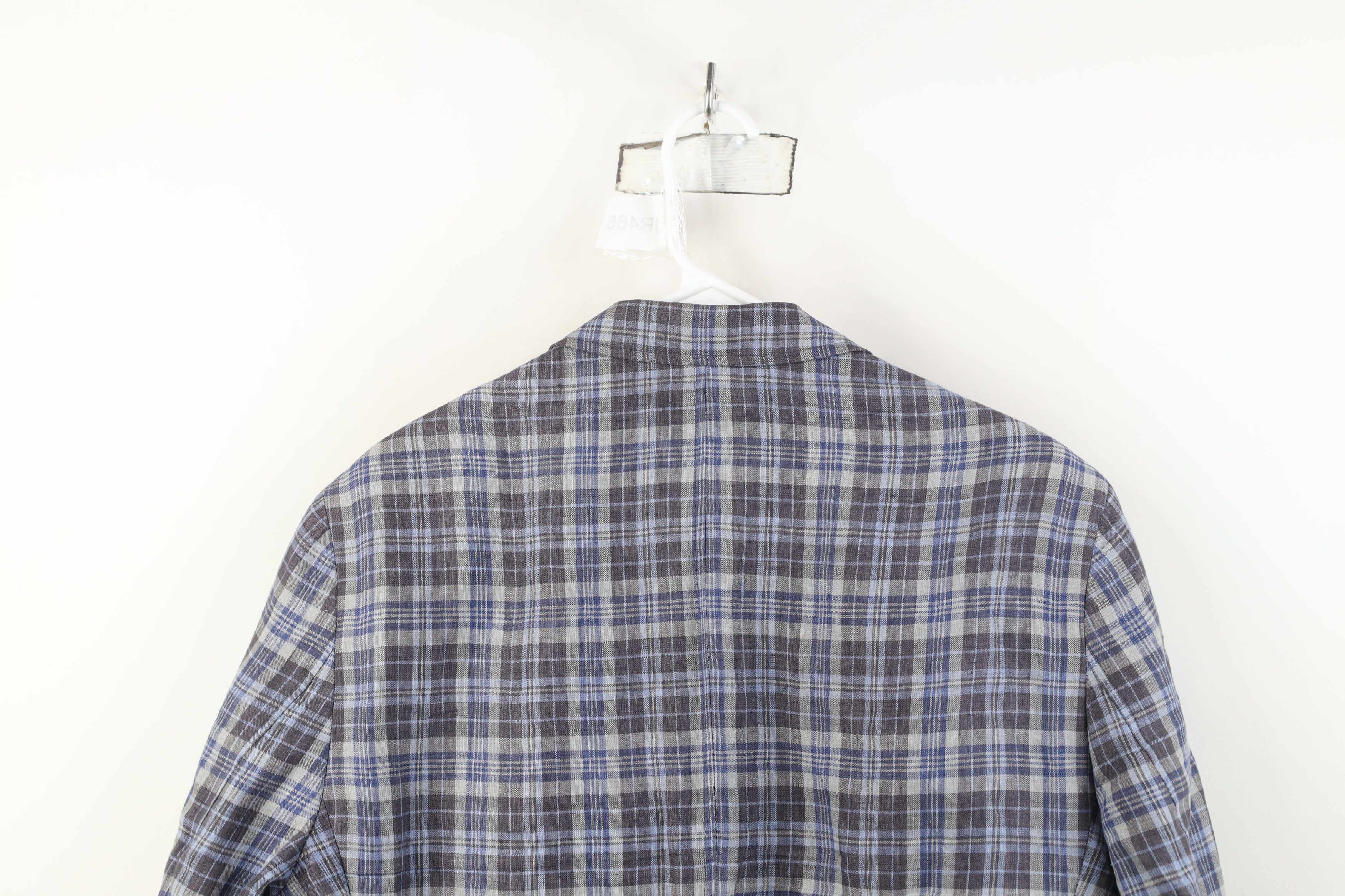 Banana Republic Banana Republic Linen 2 Button Blazer Suit Coat Jacket Plaid Size US XXL / EU 58 / 5 - 15 Thumbnail