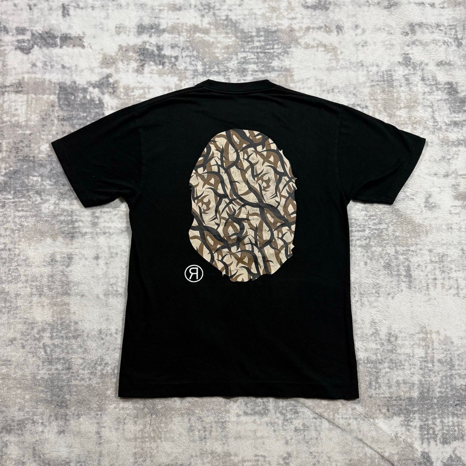 Bape × Nigo Authentic Bape 2000's Tribal Camo Ape Head Tee L Size US L / EU 52-54 / 3 - 5 Thumbnail