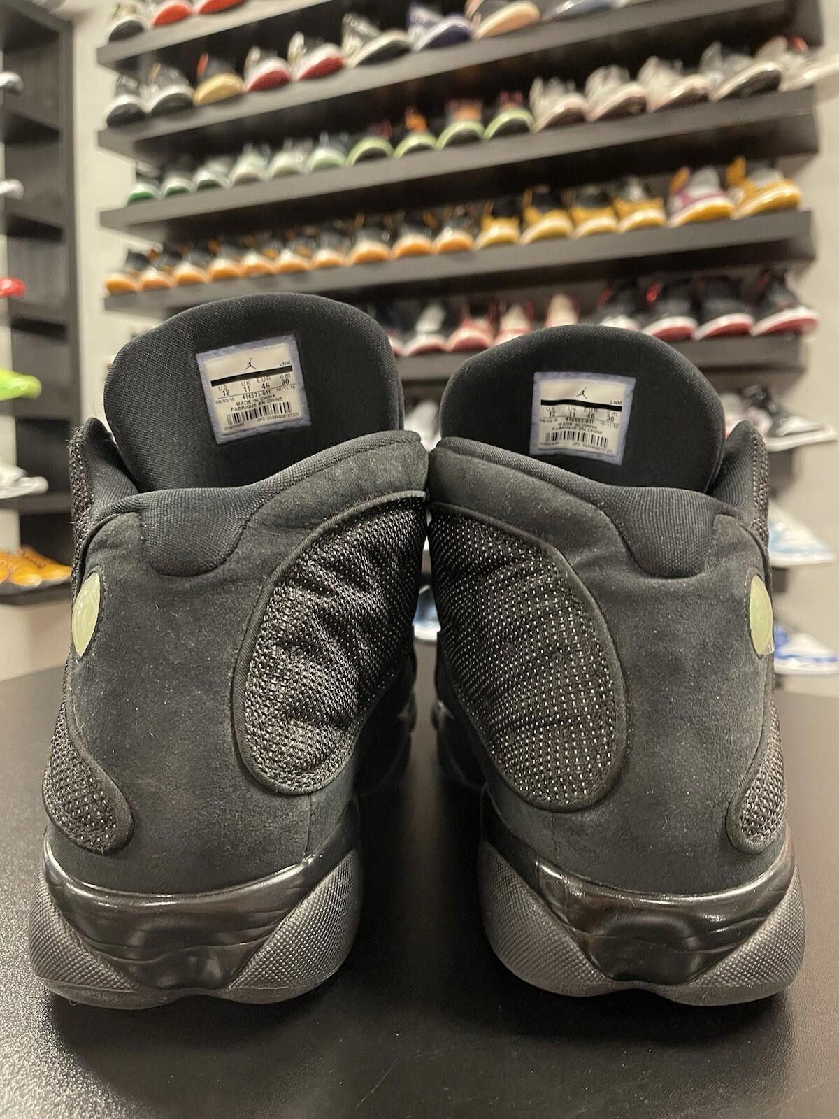 Jordan Brand Size 12 - Air Jordan 13 Retro "Black Cat" 414571-011 Size US 12 / EU 45 - 4 Thumbnail