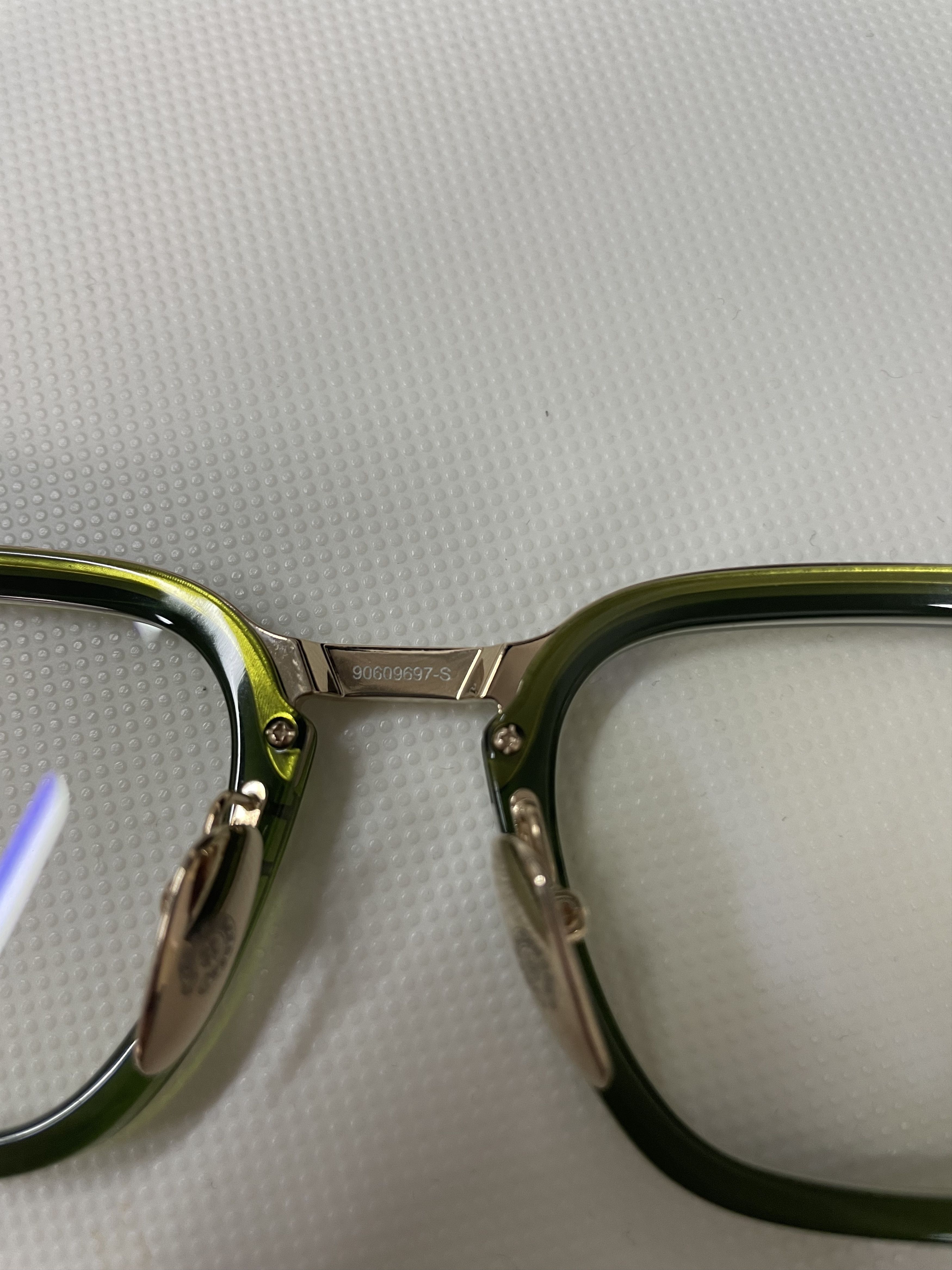 Chrome Hearts Chrome Hearts SQRTON DOLV/GP Glasses Frame Size ONE SIZE - 9 Thumbnail