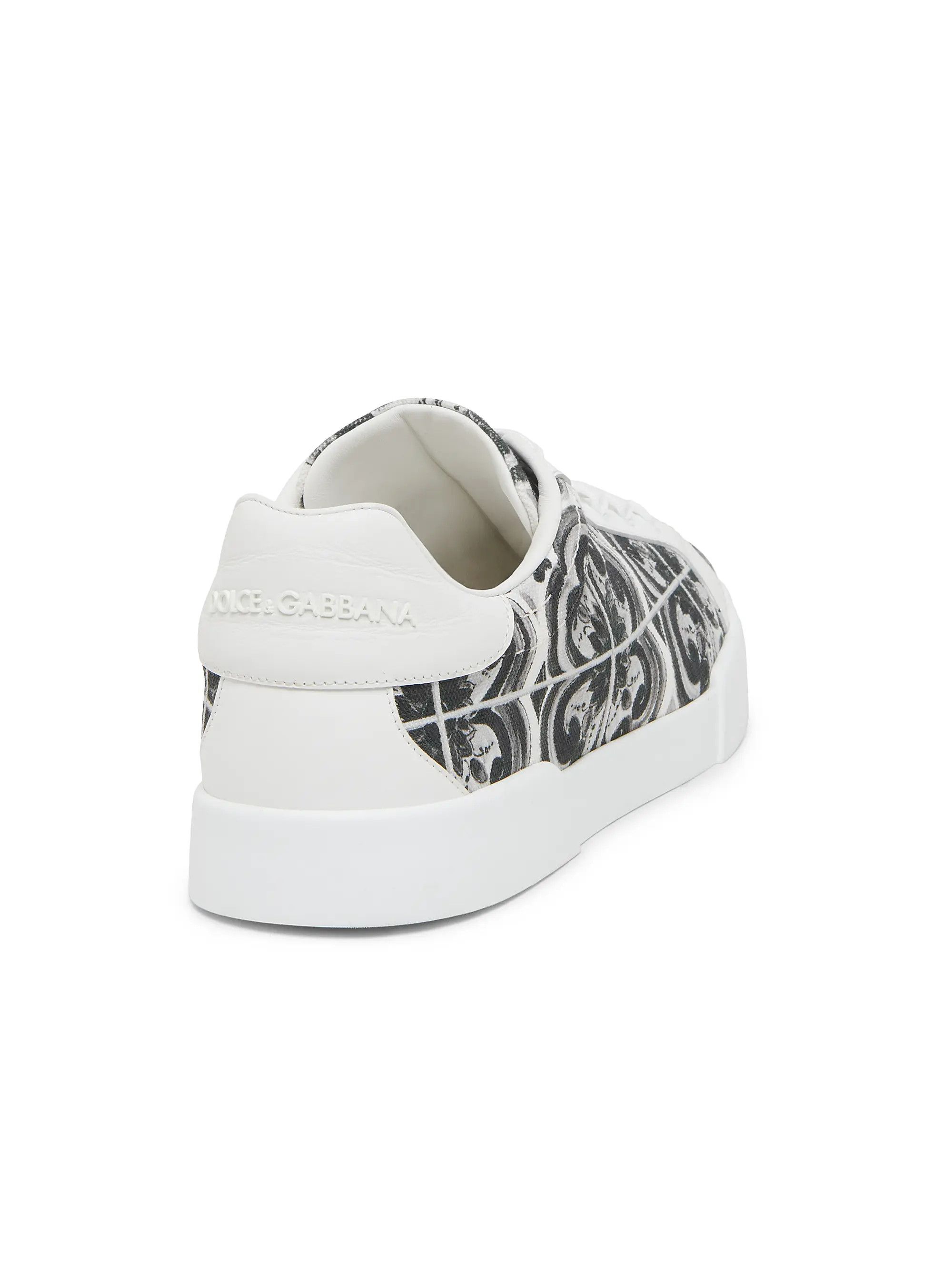 Dolce & Gabbana os11x0526 Canvas Low-Top Sneakers in Multicolor Size US 10 / EU 43 - 3 Thumbnail