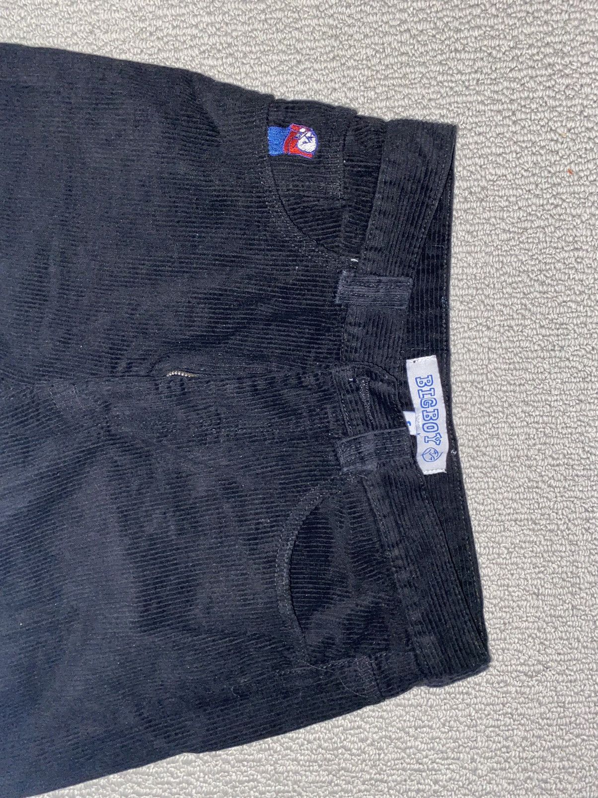 Polar Skate Co. Black Corduroy BIG BOY PANTS Size US 33 - 3 Thumbnail