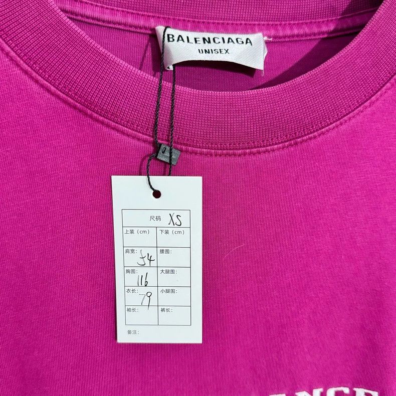 Balenciaga Balenciaga Rose Bat Short Sleeves Size US XS / EU 42 / 0 - 2 Thumbnail