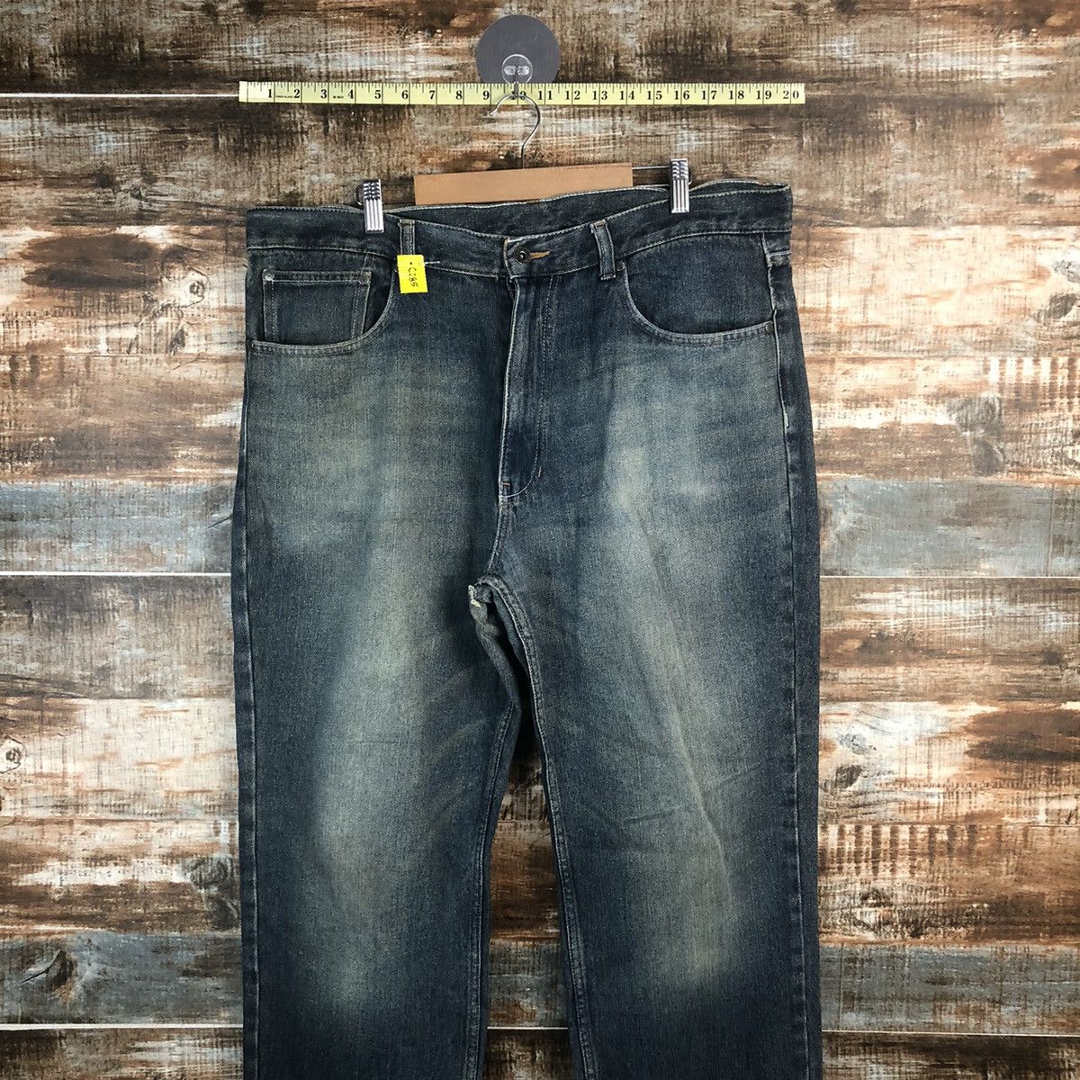 Japanese Brand DL Johnpoint Jeans Blue Denim Pants #C285 Size US 38 / EU 54 - 2 Thumbnail