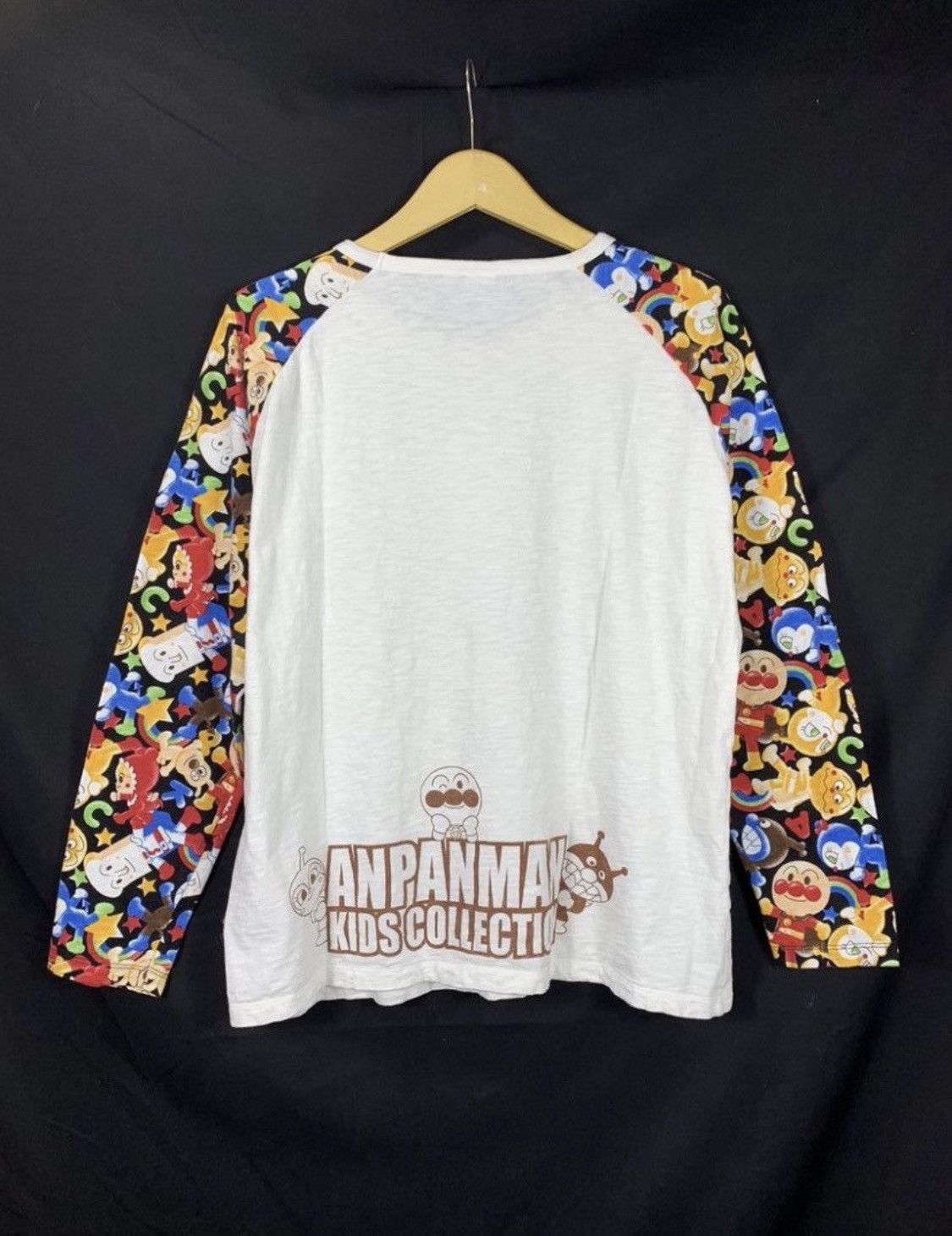 20471120 Japanese Anpanman Long Sleeve Size US L / EU 52-54 / 3 - 2 Thumbnail