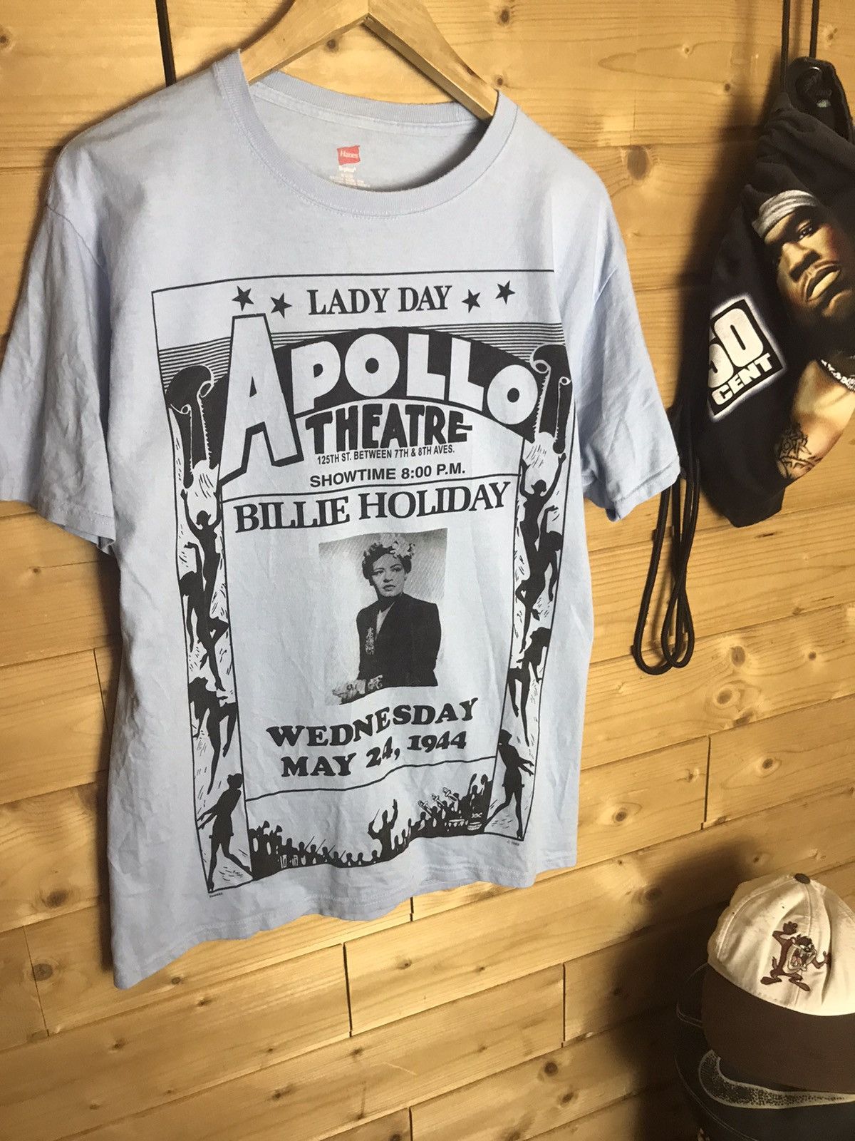Band Tees Vintage Billie Holiday t-shirt Size US M / EU 48-50 / 2 - 3 Thumbnail