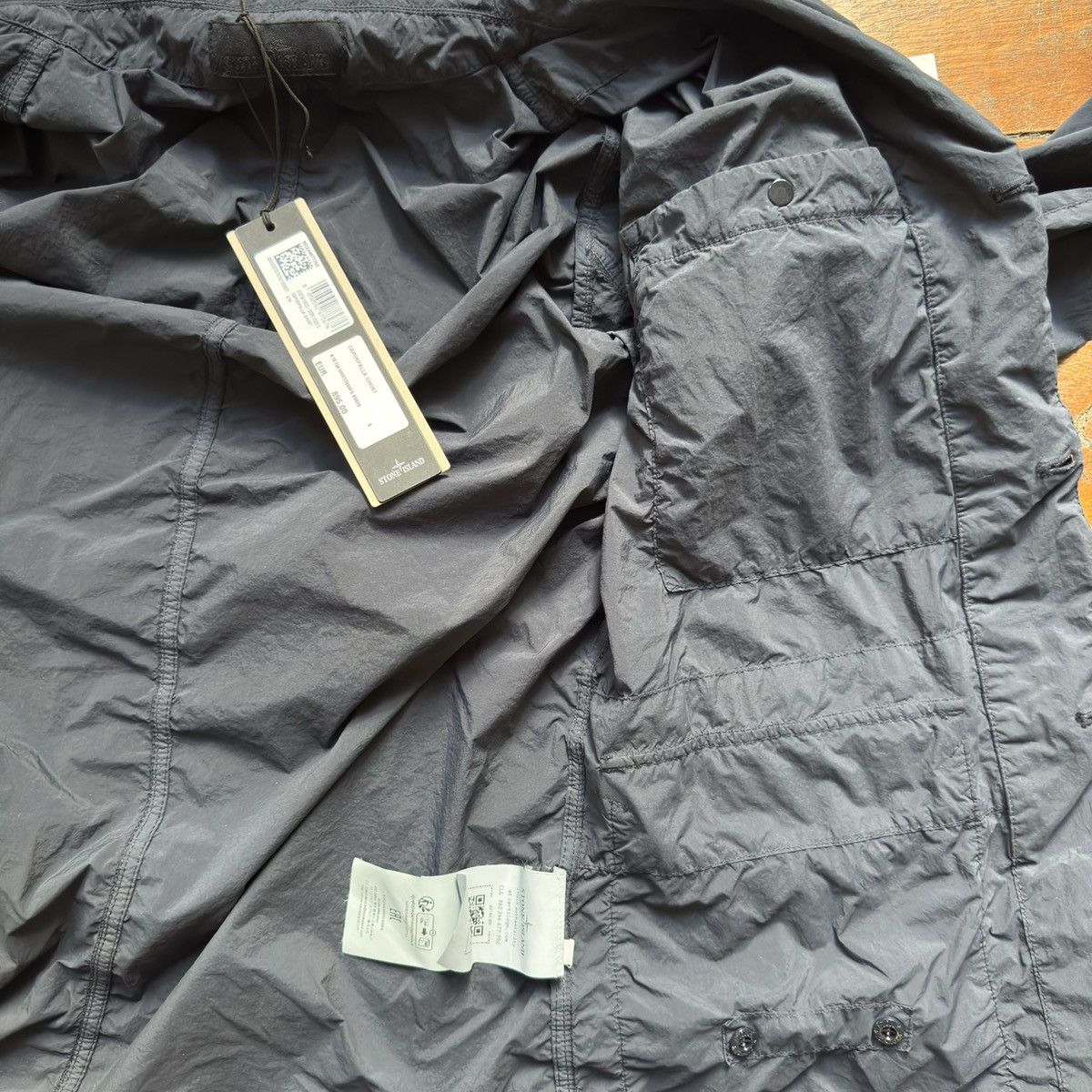 Stone Island NYLON SMERIGLIATO STONE ISLAND GHOST Size US S / EU 44-46 / 1 - 10 Thumbnail