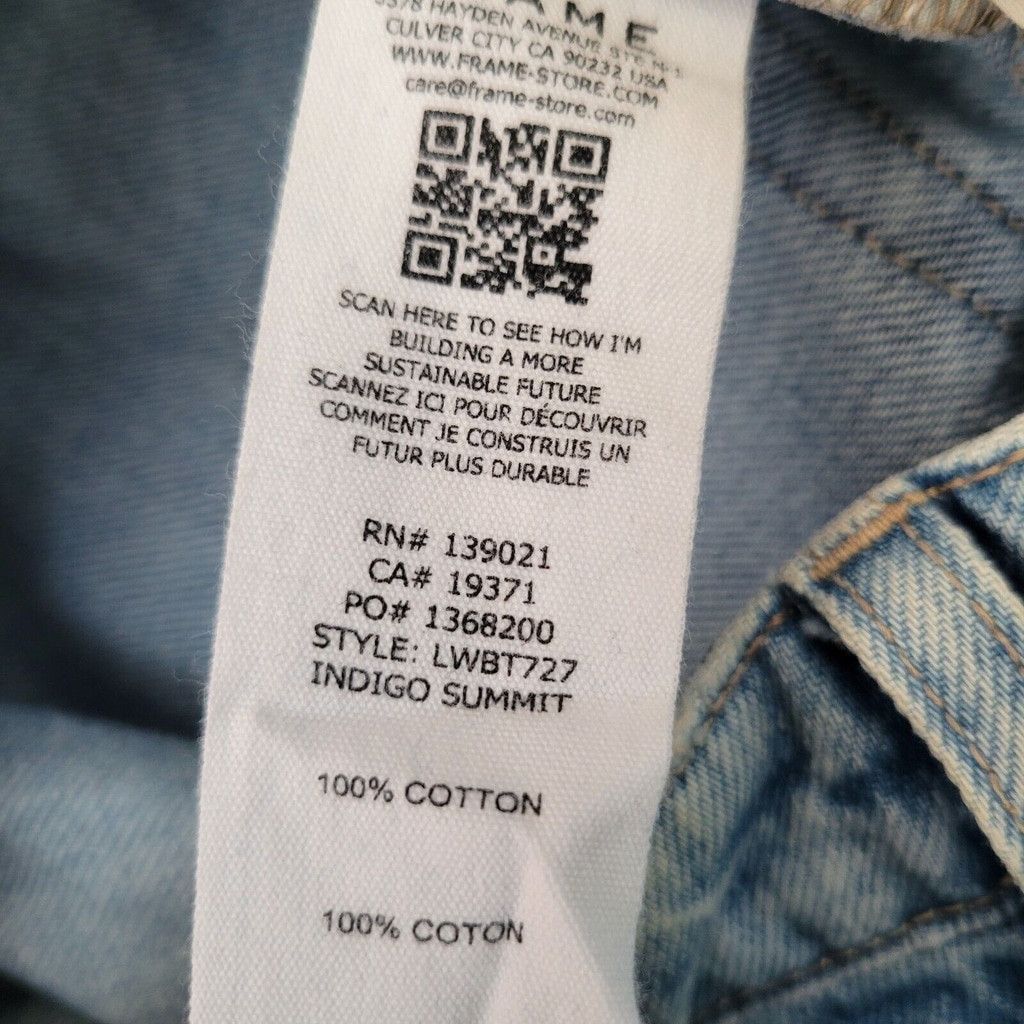 Frame Frame The Low Boot Biodegradable Size 27 Waist 32" Inseam 31 Size 27" / US 4 / IT 40 - 9 Thumbnail