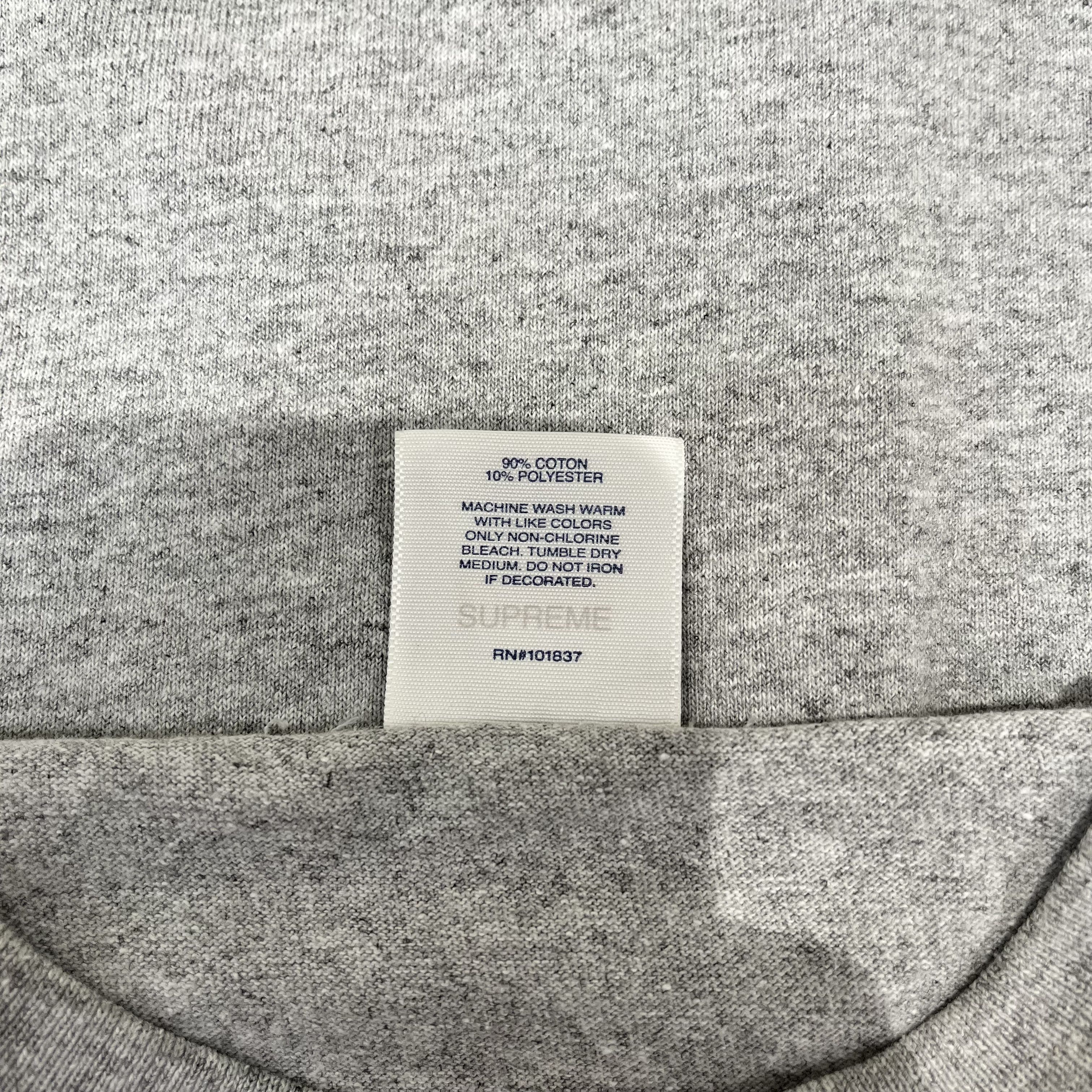 Supreme Supreme Emilio Pucci Box Logo Tee Heather Grey/Dusty Pink Size US L / EU 52-54 / 3 - 5 Thumbnail