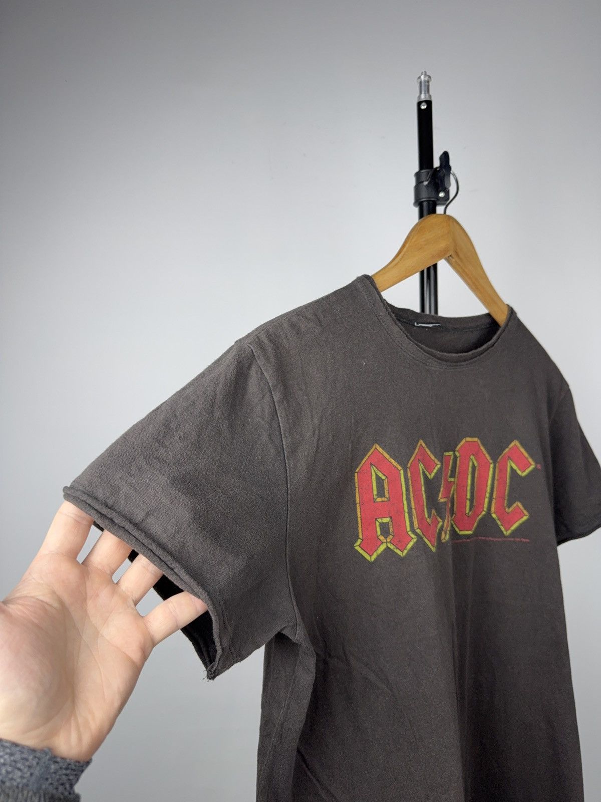 AC/DC AC/DC Vintage Faded Wash 2015 Licensed Rock Band Tee M Size US S / EU 44-46 / 1 - 3 Thumbnail