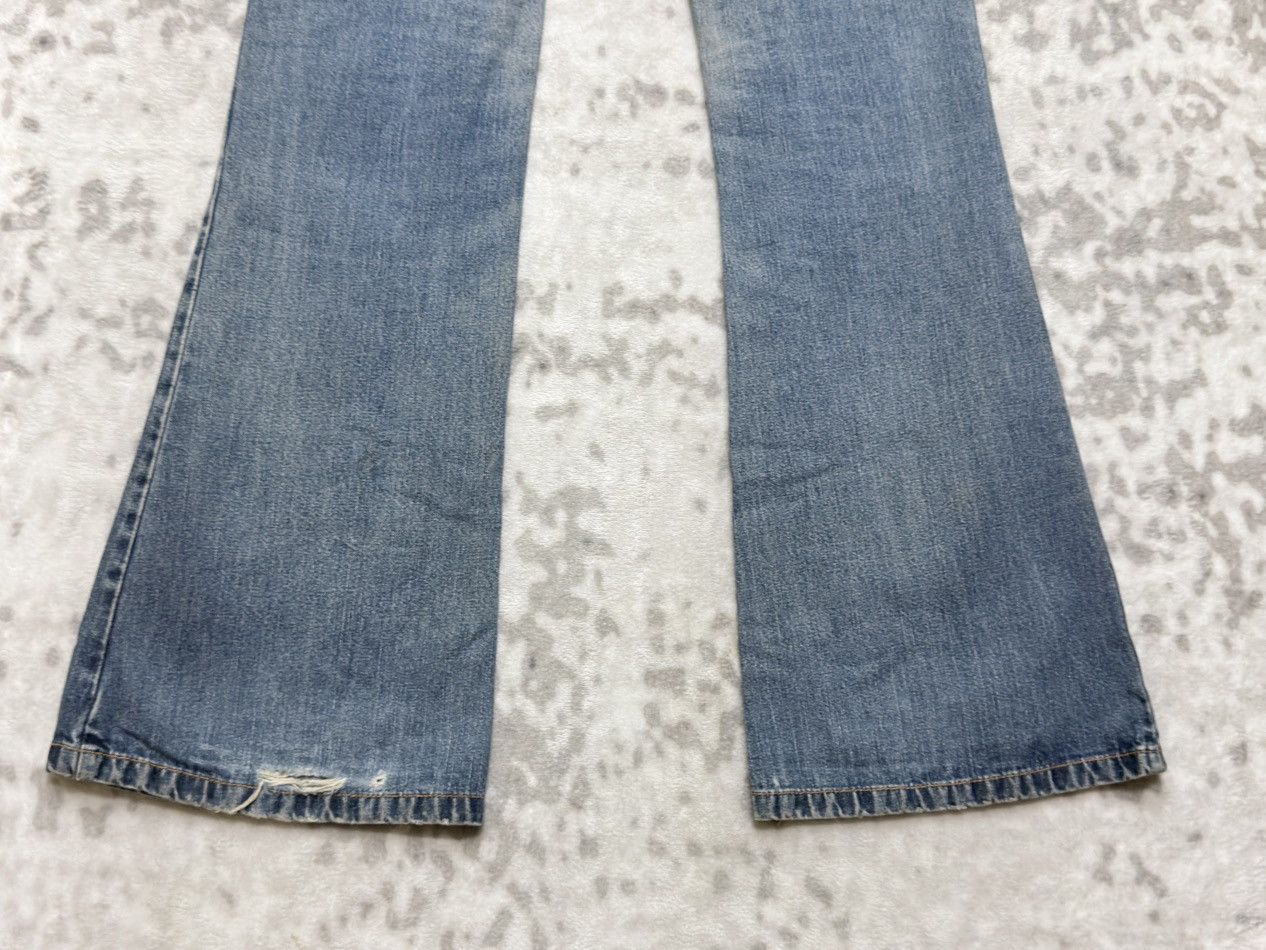 Japanese Brand Vintage Jouer Aux Échecs Y2K Distressed Bell Bottom Jeans Size US 26 / EU 42 - 14 Thumbnail