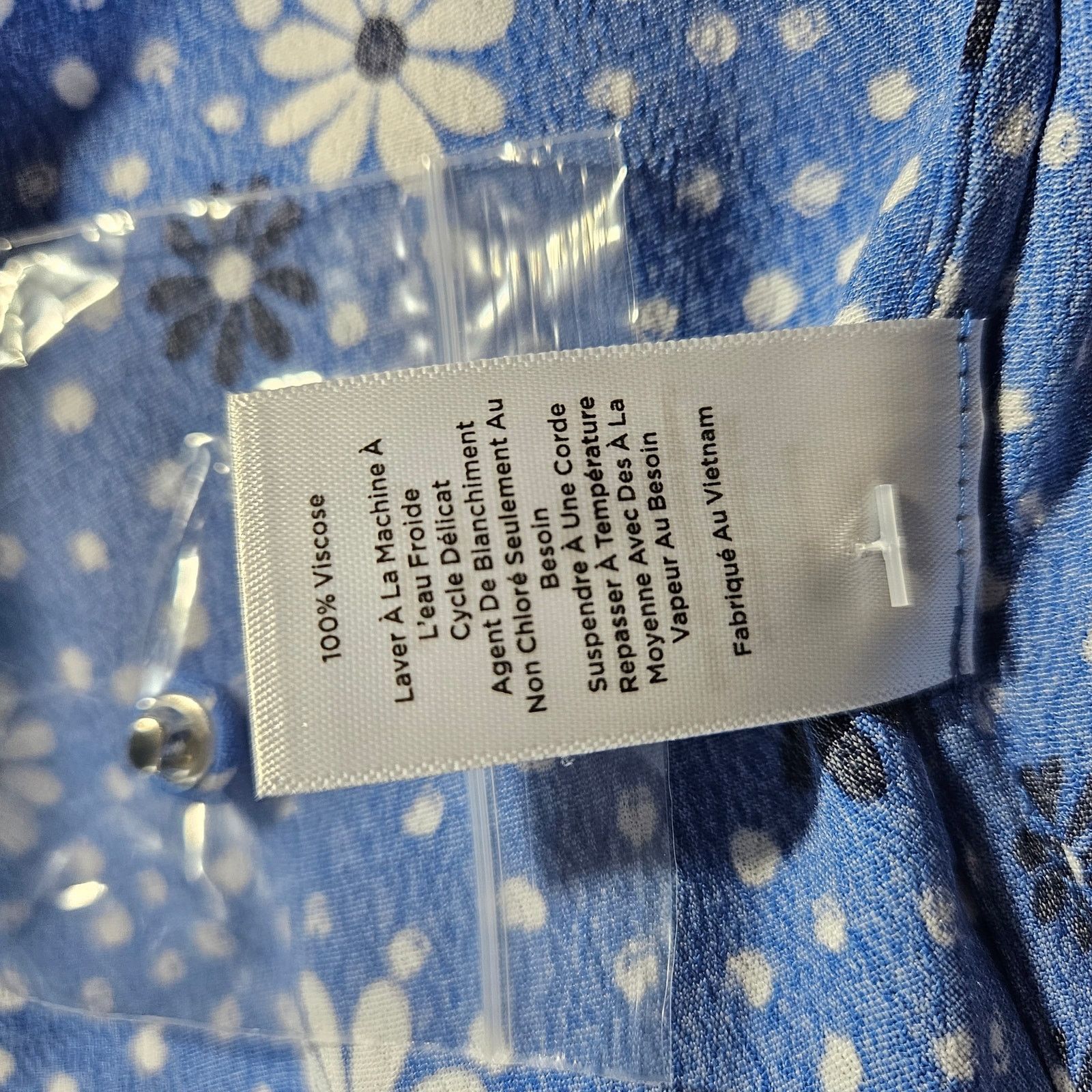 Other NWT Talbots Petite Wrap Daisy & Dots Blouse Sz. PXL [16] Size XL / US 12-14 / IT 48-50 - 5 Thumbnail