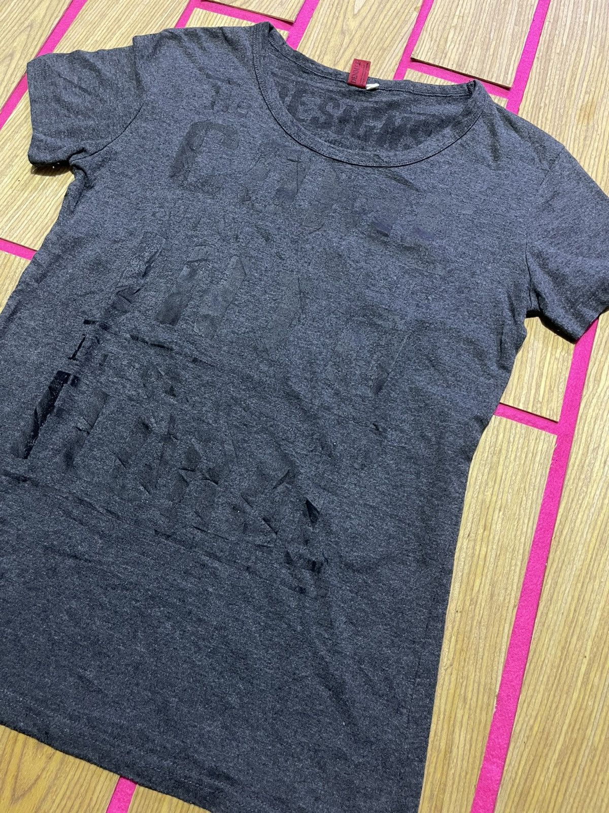 If Six Was Nine Y2K DENIM STYLE short sleeve tshirt VINTAGE style Size US M / EU 48-50 / 2 - 2 Thumbnail