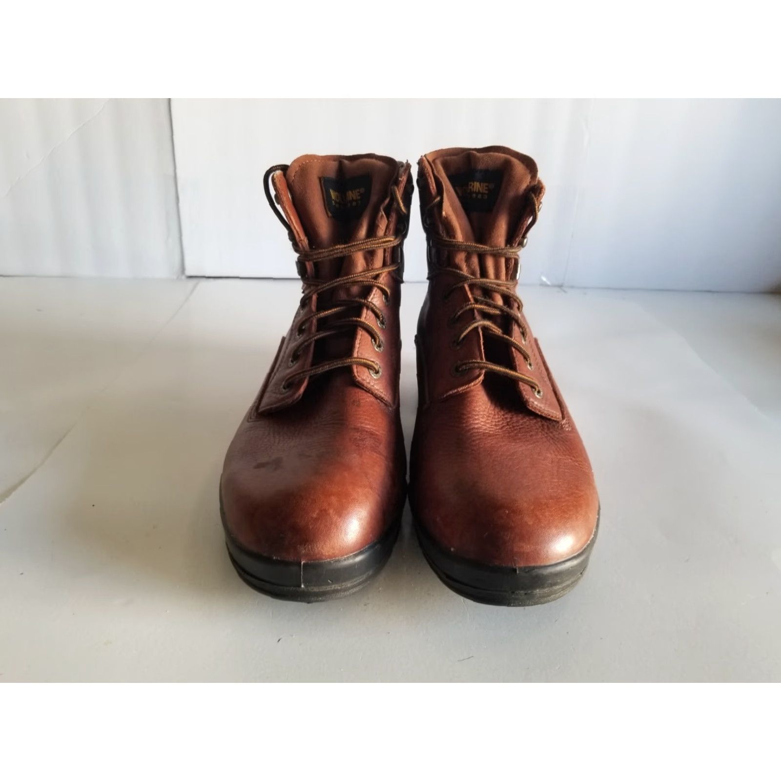 Vintage Wolverine Durashocks SR 6" Soft Toe Boot Brown Men's Size 14 Medium Size US 13 / EU 46 - 6 Thumbnail