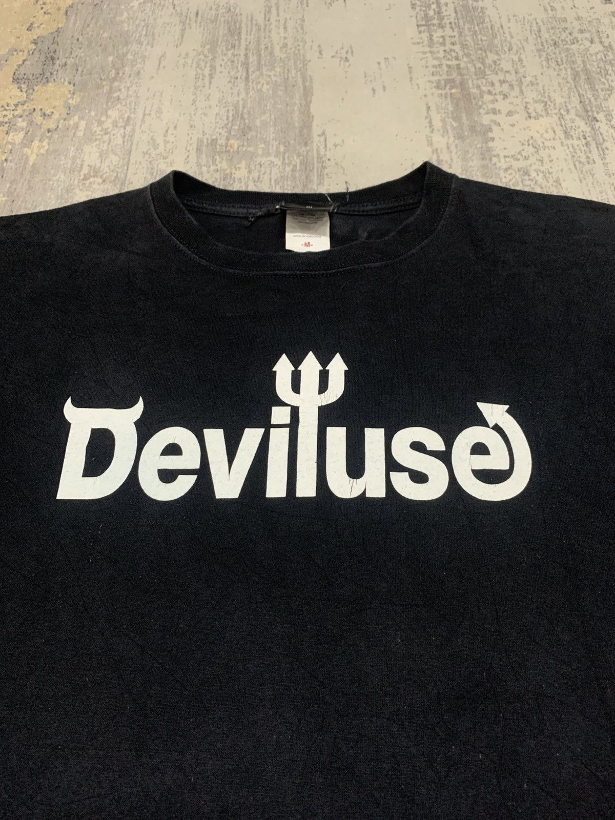 Japanese Brand VINTAGE DEVILUSE TSHIRT Size US M / EU 48-50 / 2 - 2 Thumbnail