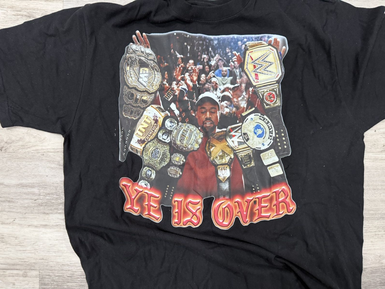 WWE Kanye West WWE/AEW Ye is Over tee Size US L / EU 52-54 / 3 - 2 Thumbnail