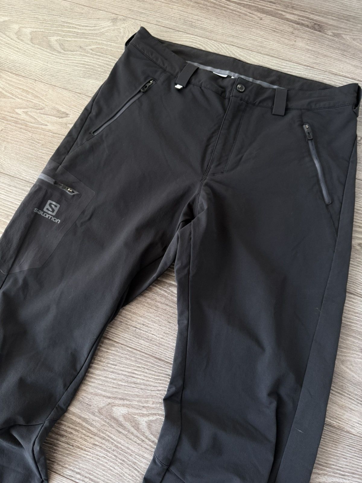Salomon Salomon Lab System Outdoor Climawind S Logo Trail Pants Size US 30 / EU 46 - 2 Thumbnail