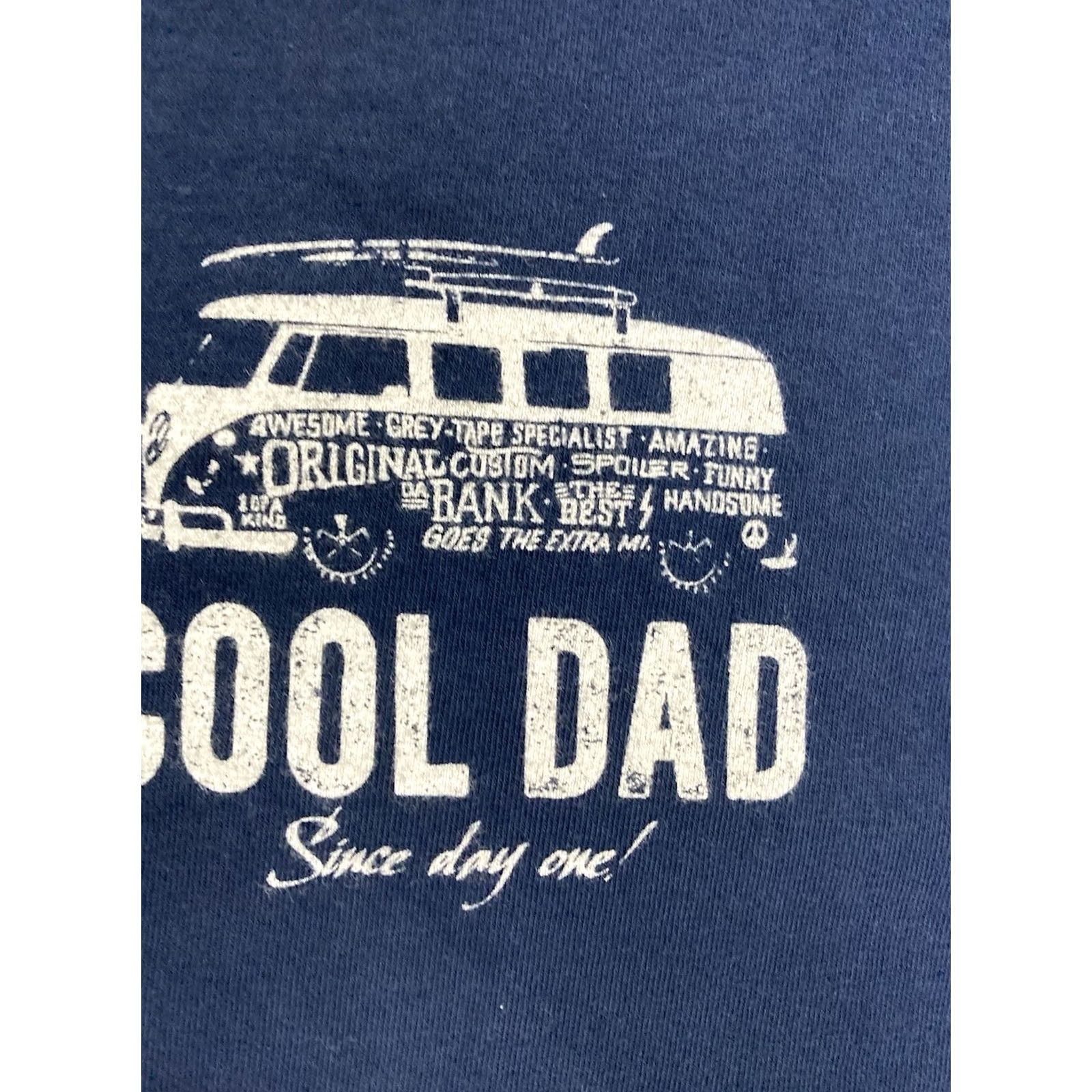 Vintage VINTAGE Crazy Shirts T-Shirt Men L Blue Graphic Print Crew Neck Short Sleeve Size US L / EU 52-54 / 3 - 4 Thumbnail