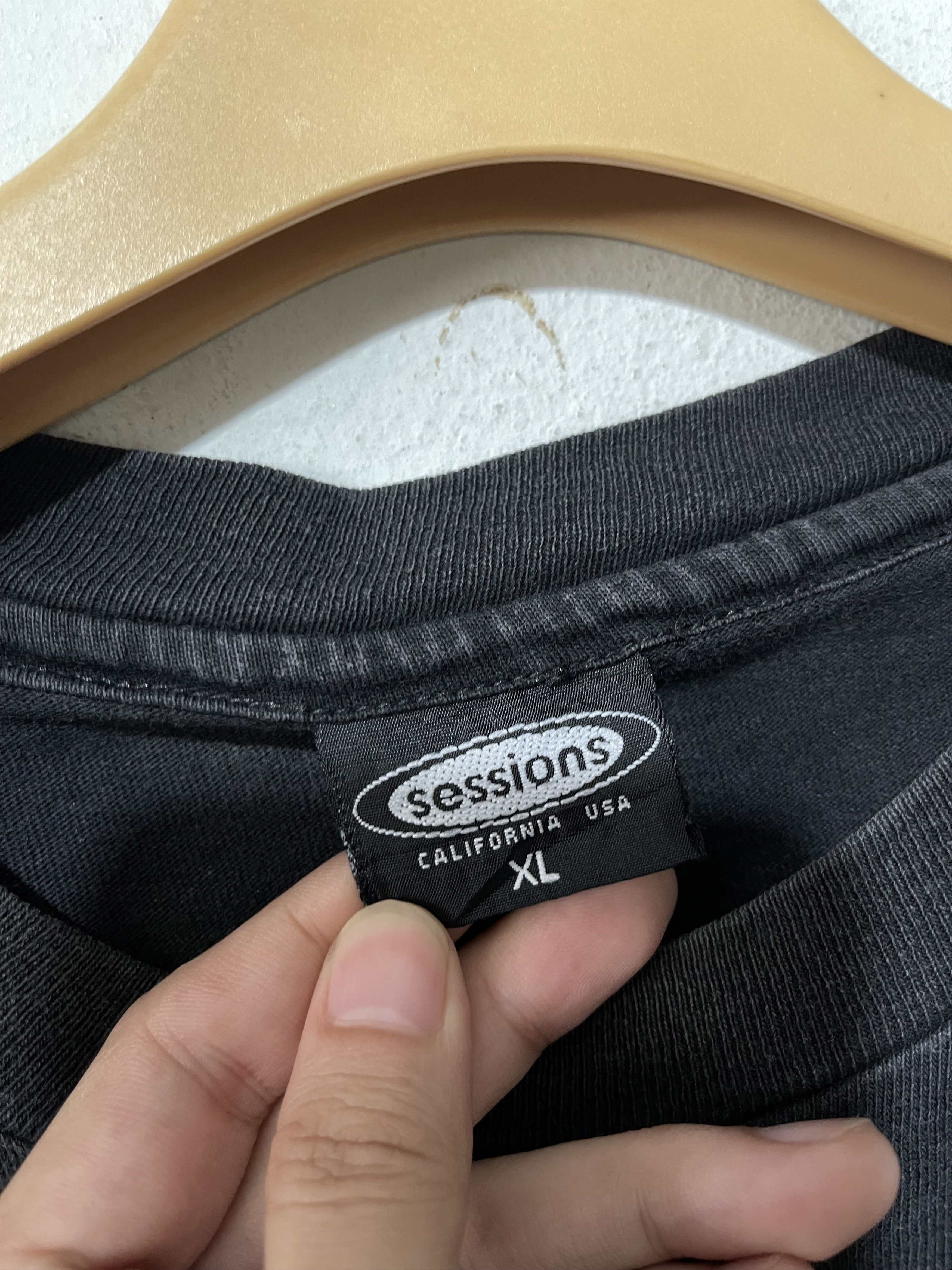 Sessions × Vintage Vintage 90s Sessions Skateboarding Shirt Size US XL / EU 56 / 4 - 5 Thumbnail