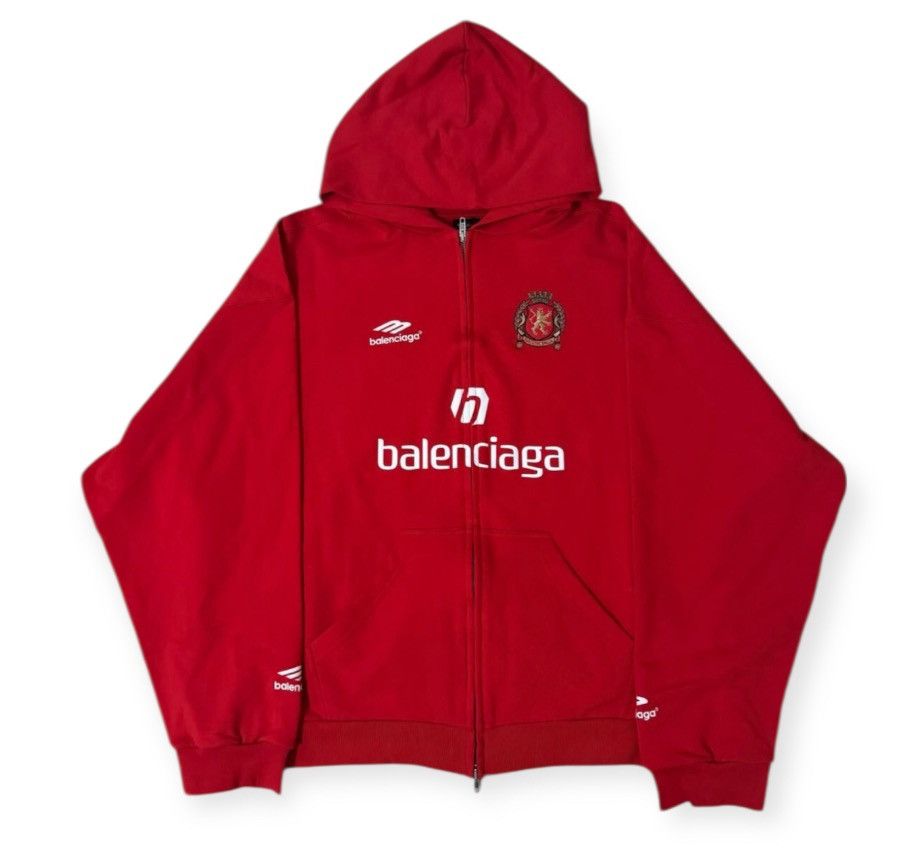 Balenciaga Balenciaga exclusively Aoyama store Tokyo Football Hoodie Size US XL / EU 56 / 4 - 1 Thumbnail