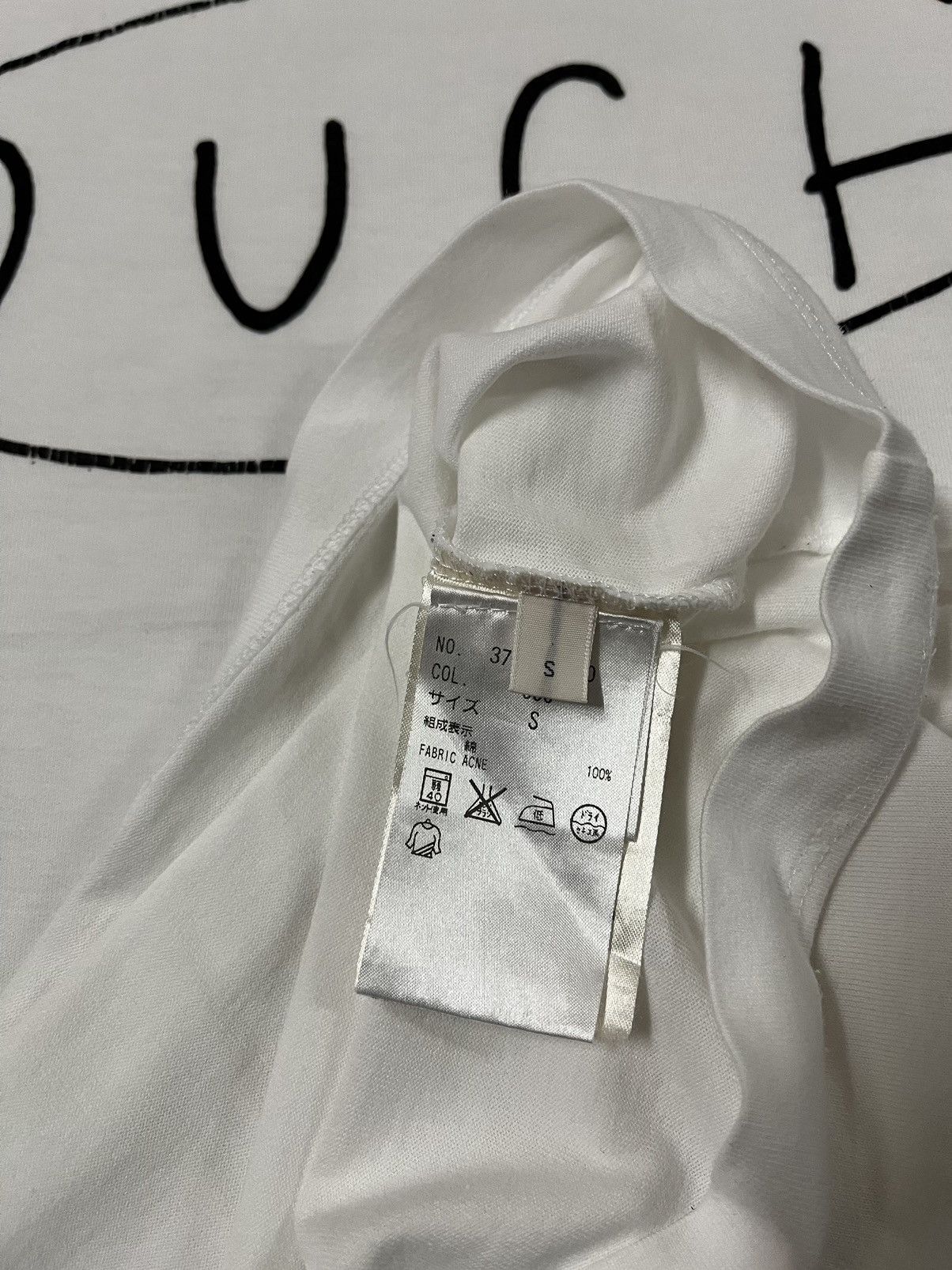 Acne Studios White Touch For Ladies Tshirt Size L / US 10 / IT 46 - 4 Thumbnail