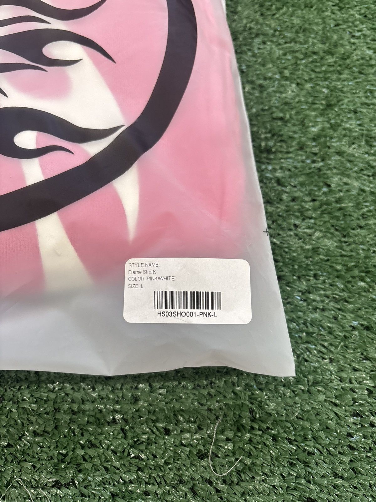 HELLSTAR Hellstar Pink White Flame Shorts Size US 30 / EU 46 - 8 Thumbnail