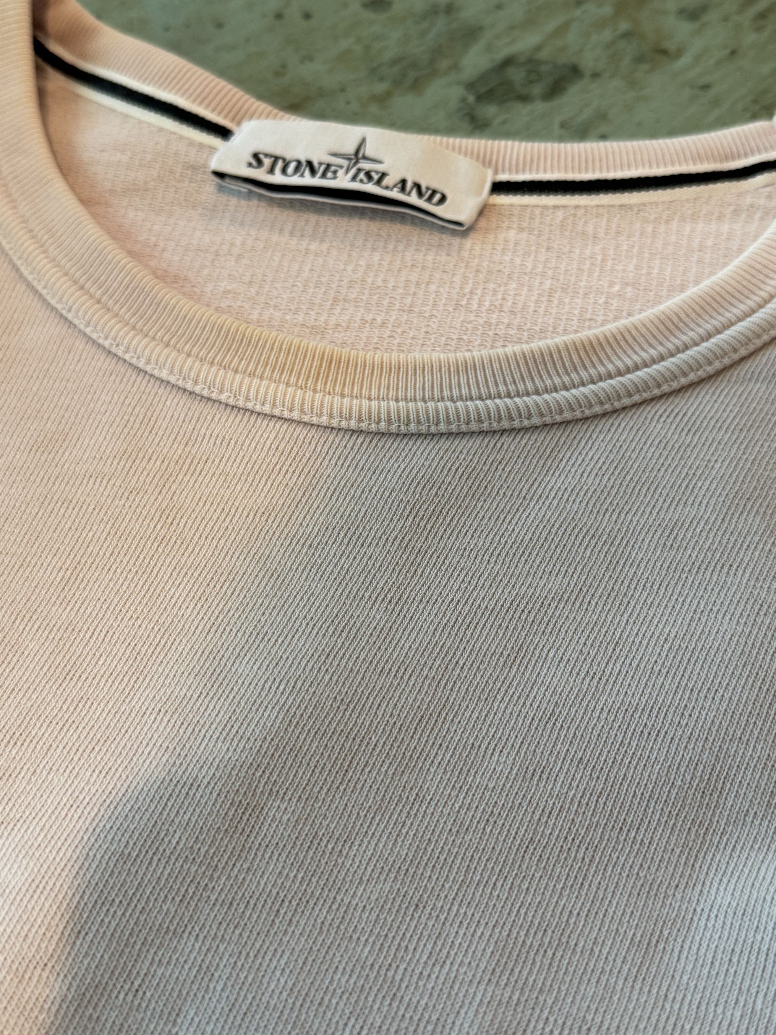 Stone Island Stone Island French Terry Crewneck (Light Pink) Size US M / EU 48-50 / 2 - 4 Thumbnail