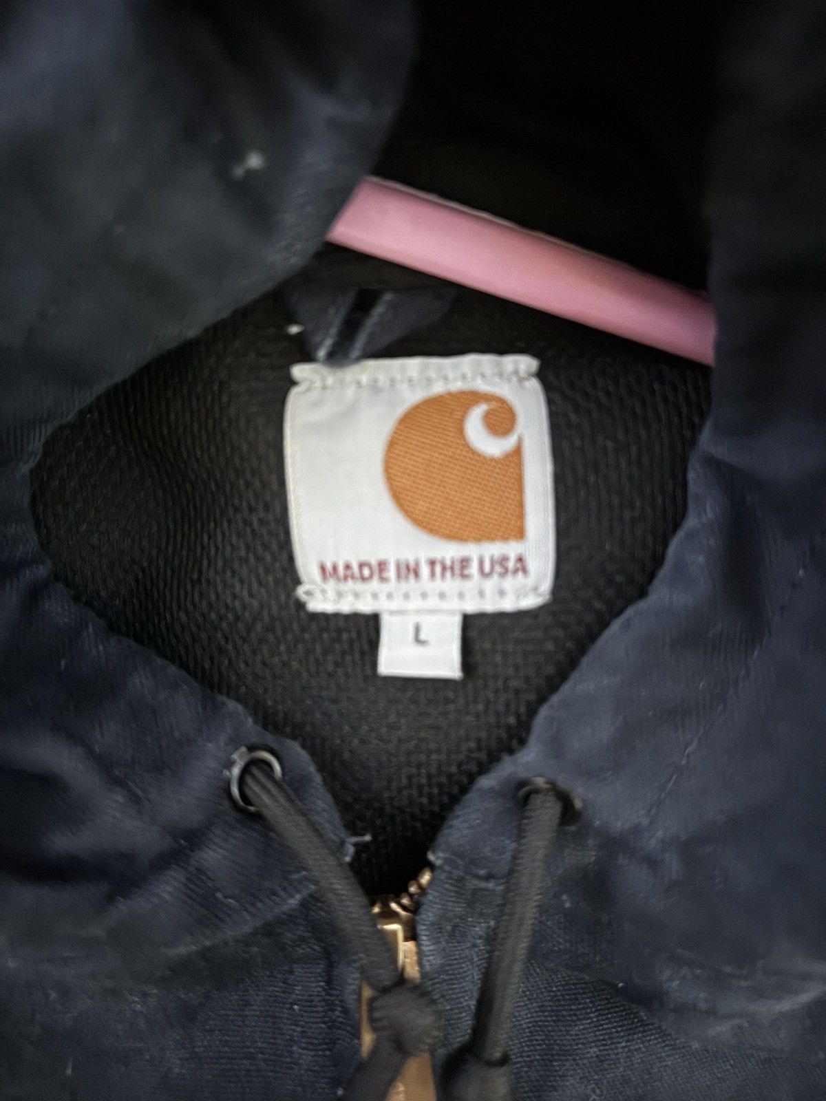 Carhartt Navy Carhartt J-130 Hooded Zip Up Size US L / EU 52-54 / 3 - 4 Thumbnail