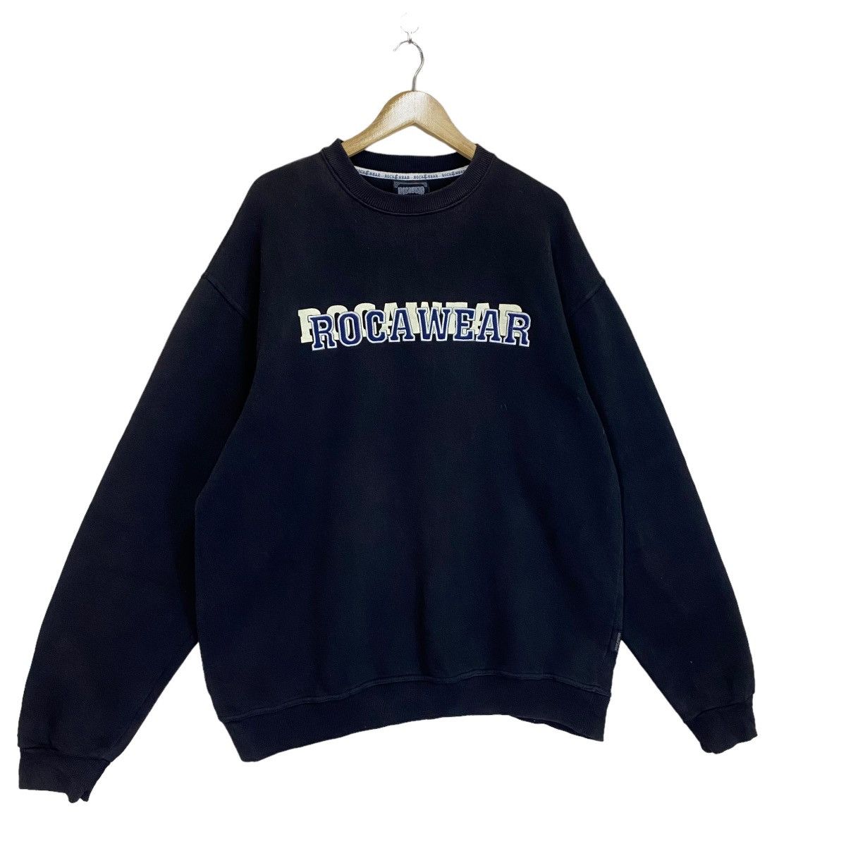 Japanese Brand Vintage Rocawear Big Logo Crewneck Sweatshirt Size XL Size US XL / EU 56 / 4 - 2 Thumbnail