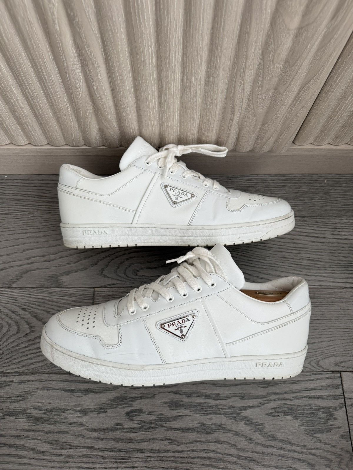 Prada Prada Downton Sneaker in White Size US 10 / EU 43 - 7 Thumbnail
