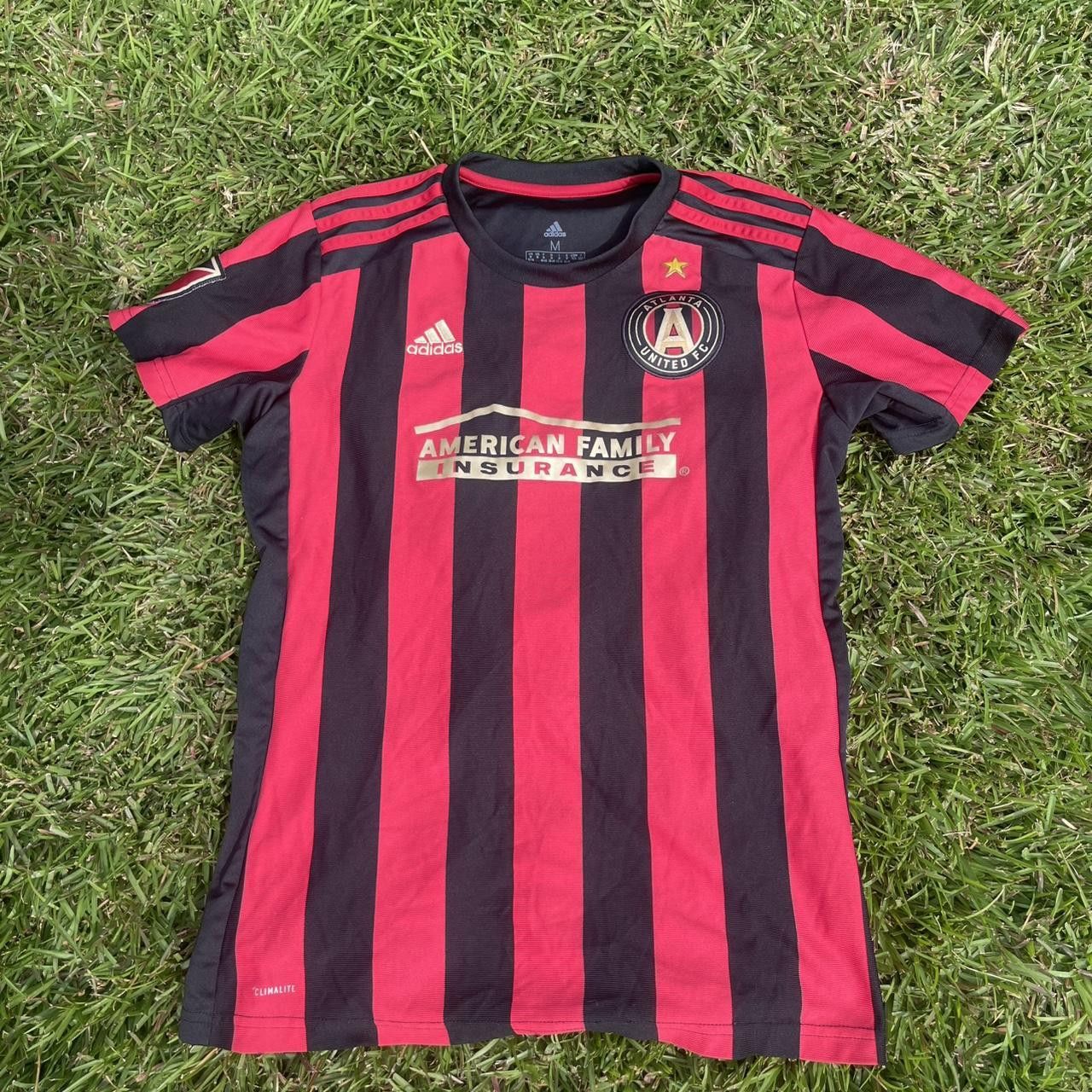Adidas Atlanta United 2017/18 Adidas home jersey in red and black Size US M / EU 48-50 / 2 - 1 Thumbnail
