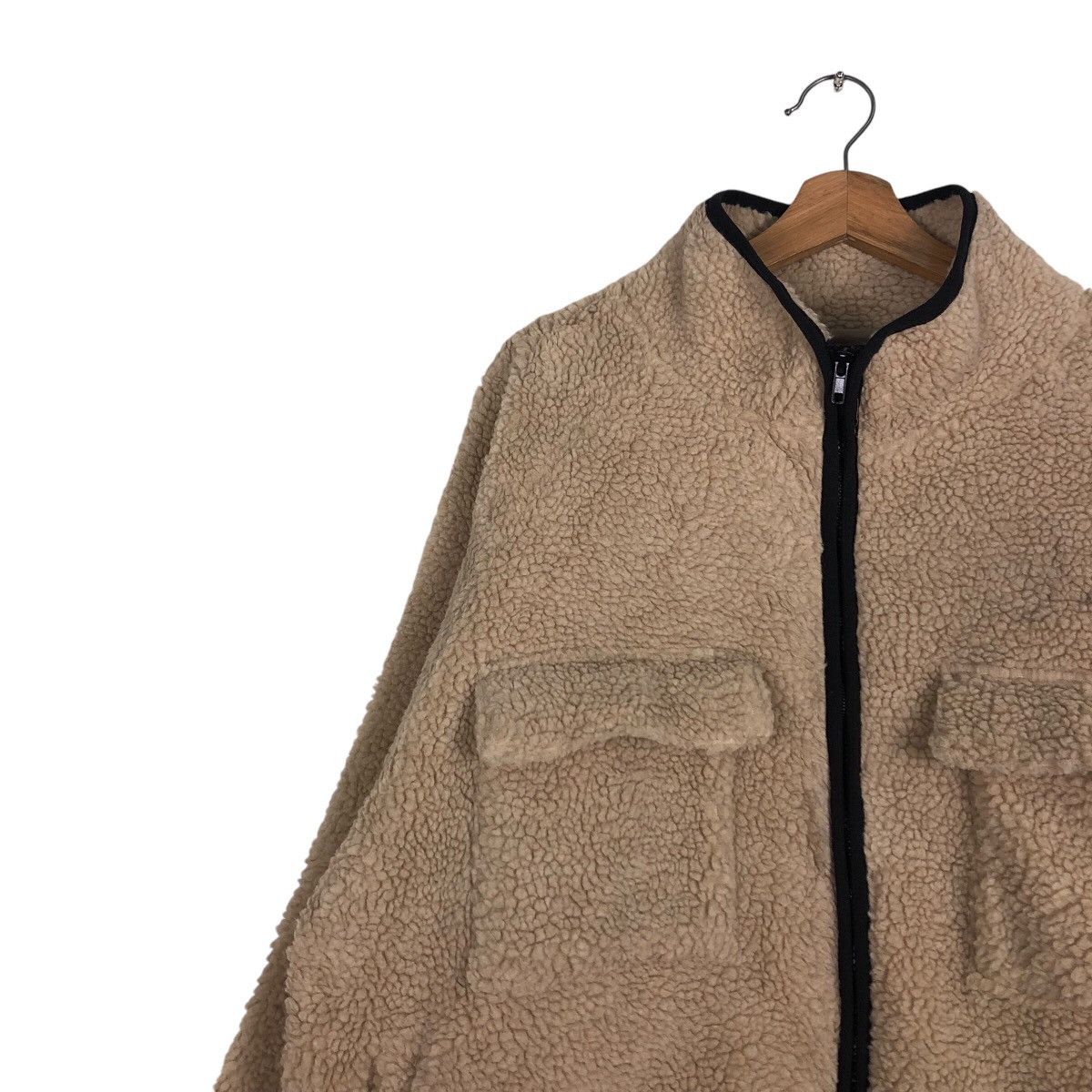 Japanese Brand 📌Vintage Bomber Jacket Fleece Sherpa Kappa Big Logo Anorak Size US M / EU 48-50 / 2 - 8 Thumbnail