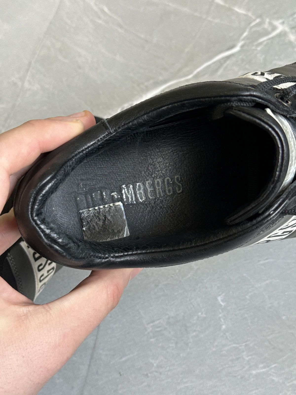 Dirk Bikkembergs Vintage Dirk Bikkembergs Leather Sneakers Japan Avantgarde Size US 7 / EU 40 - 16 Thumbnail