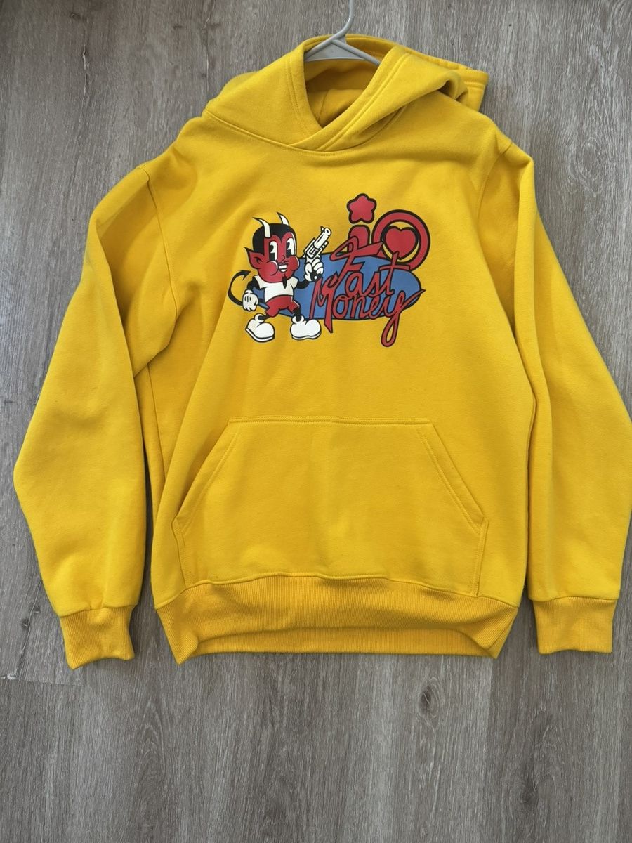 Other Ilovefastmoney Mustard Yellow Hoodie Size US L / EU 52-54 / 3 - 4 Thumbnail