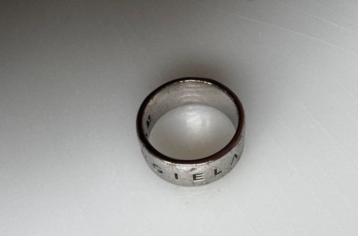 Maison Margiela Maison Margiela brass ring silver size 6 14,9 mm Size ONE SIZE - 5 Thumbnail