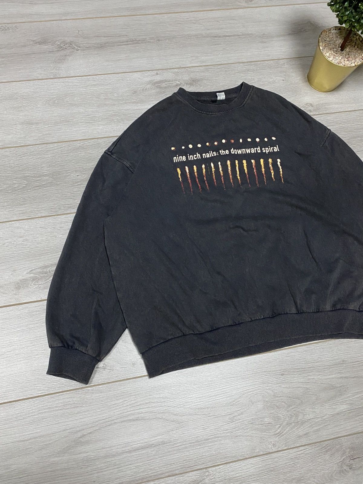 Band Tees Vintage NIN Further Down The Spiral Sweatshirt Size US M / EU 48-50 / 2 - 3 Thumbnail