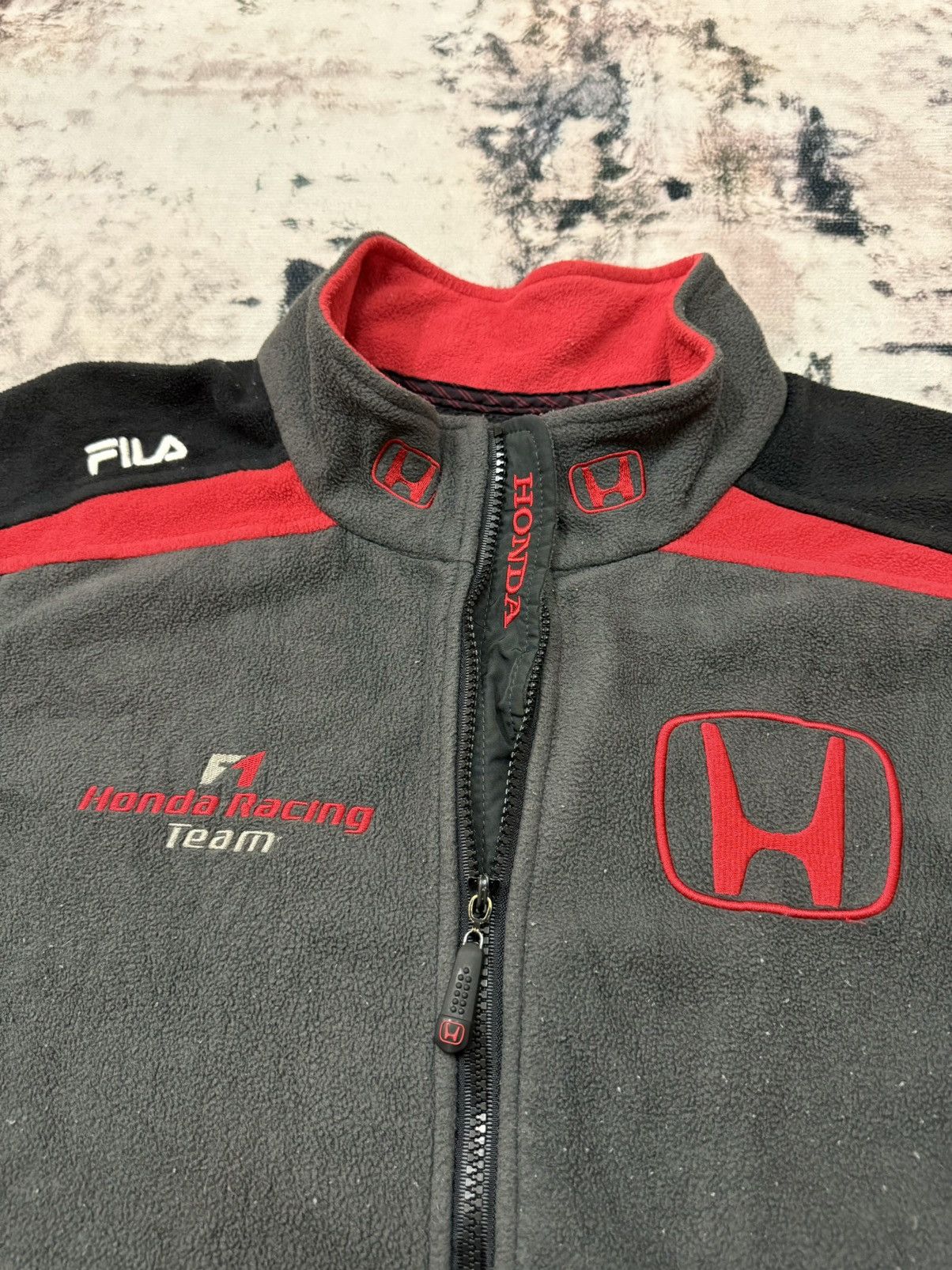 Fila Honda Racing F1 x Fila Fleece Jacket Sweater Motorsports Size US M / EU 48-50 / 2 - 4 Thumbnail