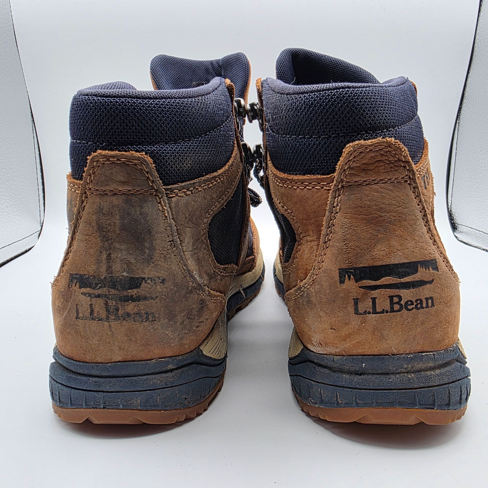 L.L. Bean LL Bean Mountain Classic Mens Size 8 Brown Waterproof Hiking Size US 8 / EU 41 - 5 Thumbnail