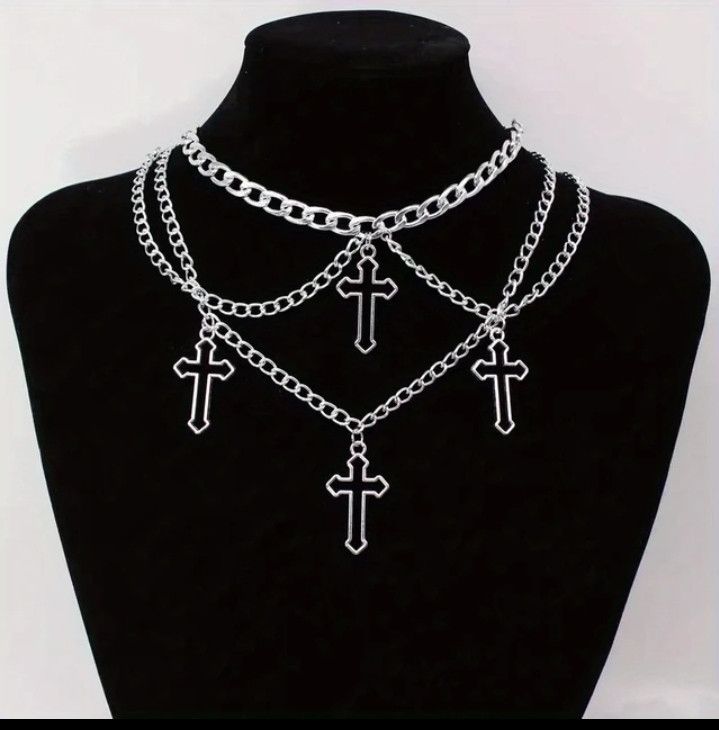 Jewelry Clavicle chain for men and women Size ONE SIZE - 4 Thumbnail
