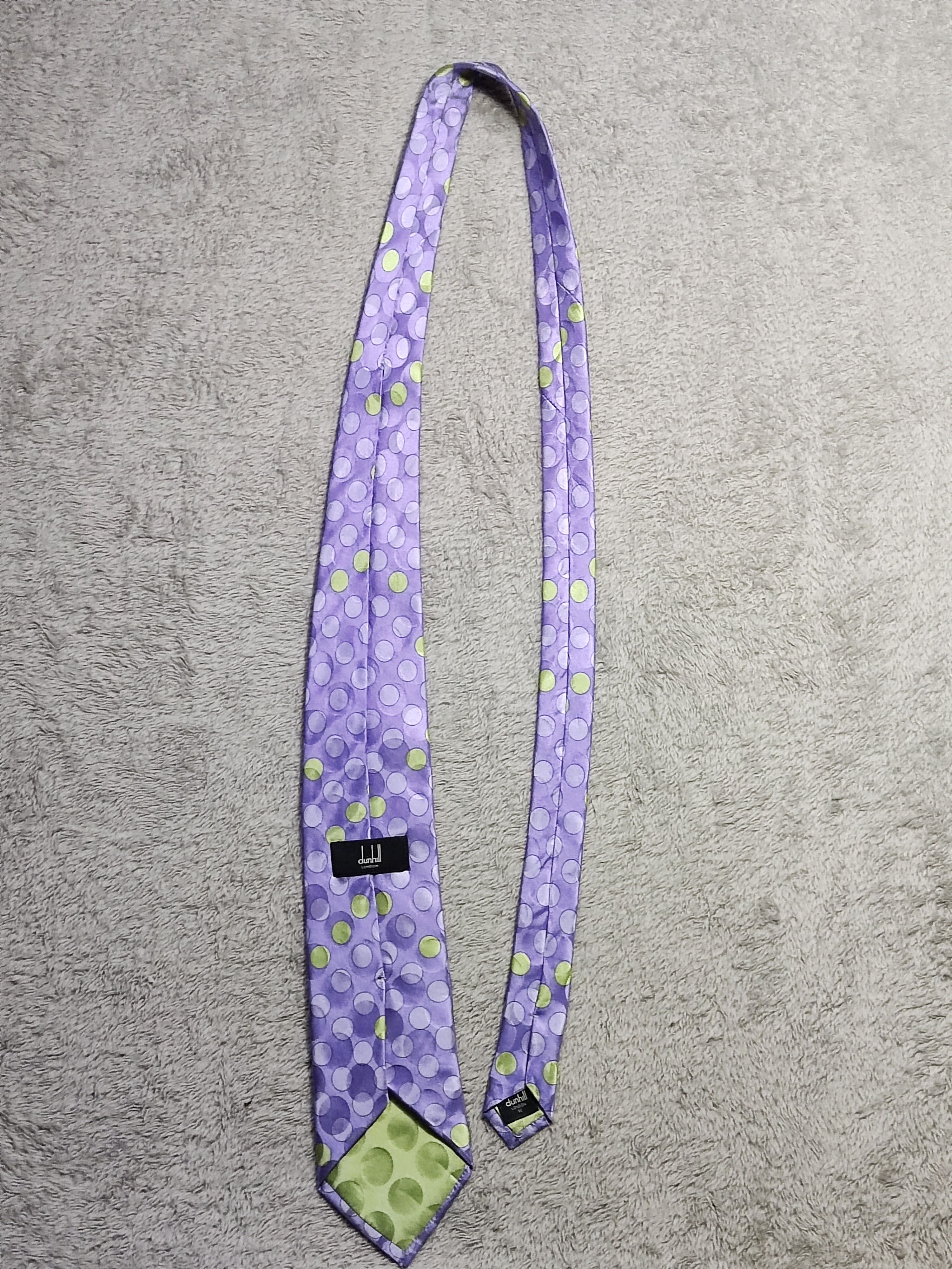 Alfred Dunhill VTG Alfred Dunhill London Silk Ties Made in England & Italy Size ONE SIZE - 13 Thumbnail