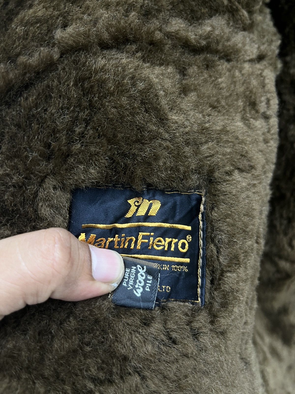 If Six Was Nine 🔥🔥🔥STEALS MARTIN FIERRO SHEEPSKIN JACKET Size M / US 6-8 / IT 42-44 - 10 Thumbnail