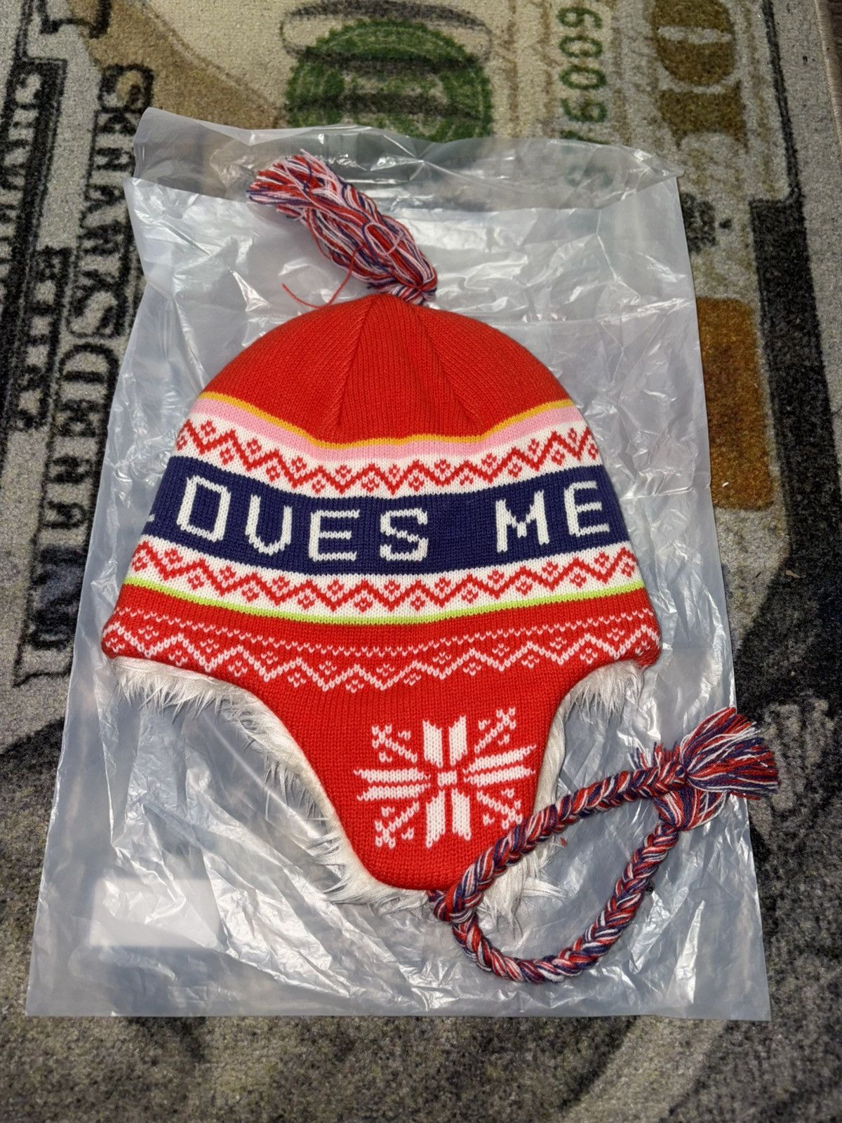 Palace Palace Loves Me Peruvian Beanie Size ONE SIZE - 3 Thumbnail