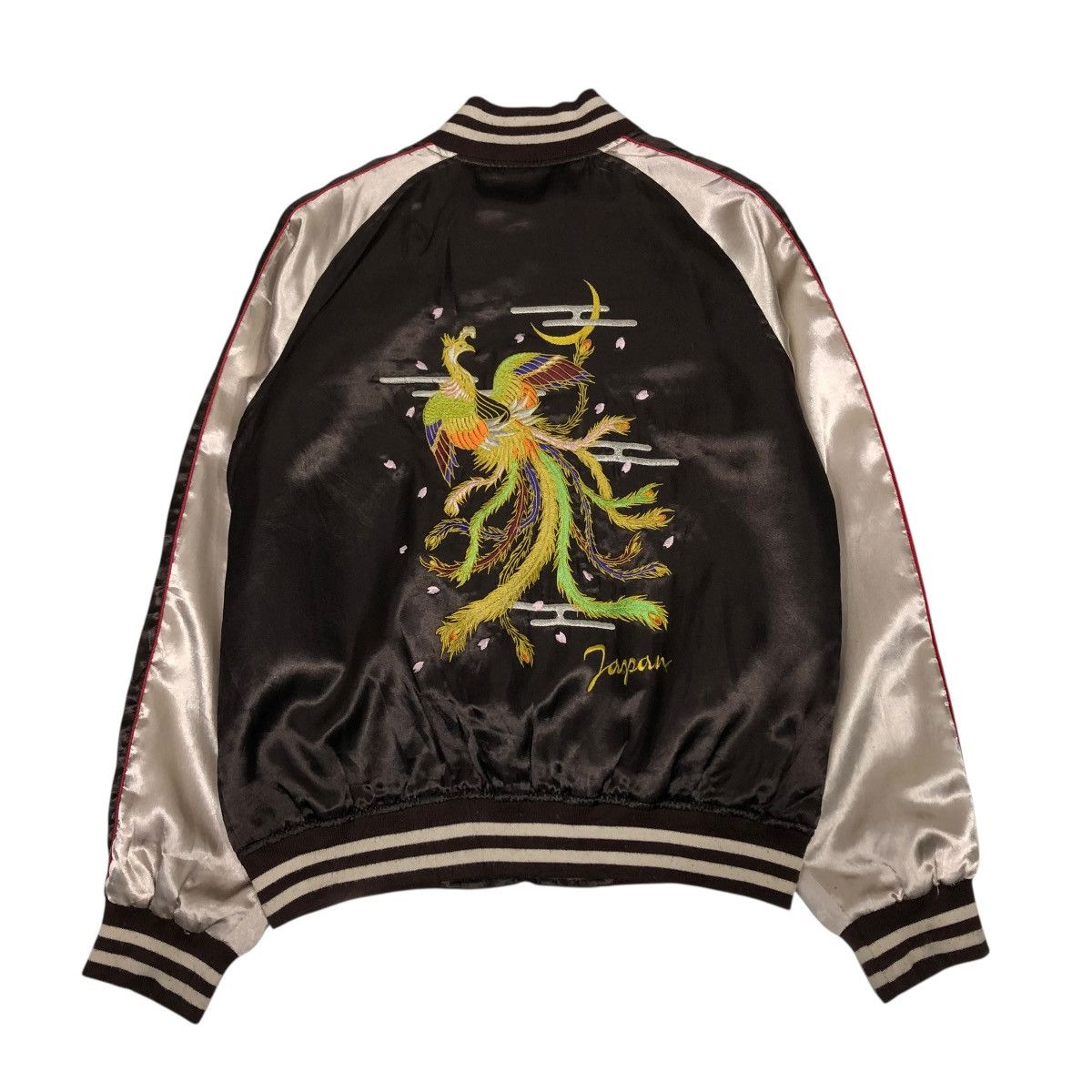 Japanese Brand 🔥VINTAGE SUKAJAN SOUVENIER JACKET EMBROIDERY BIG LOGO Size US M / EU 48-50 / 2 - 2 Thumbnail
