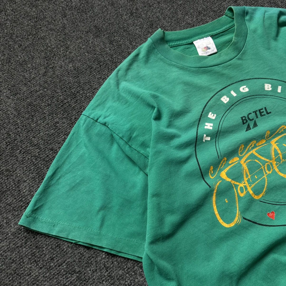 Fruit Of The Loom VTG Adult The Big Bike Ride T-shirts Single Stitch Fruit Of Size US XL / EU 56 / 4 - 9 Thumbnail