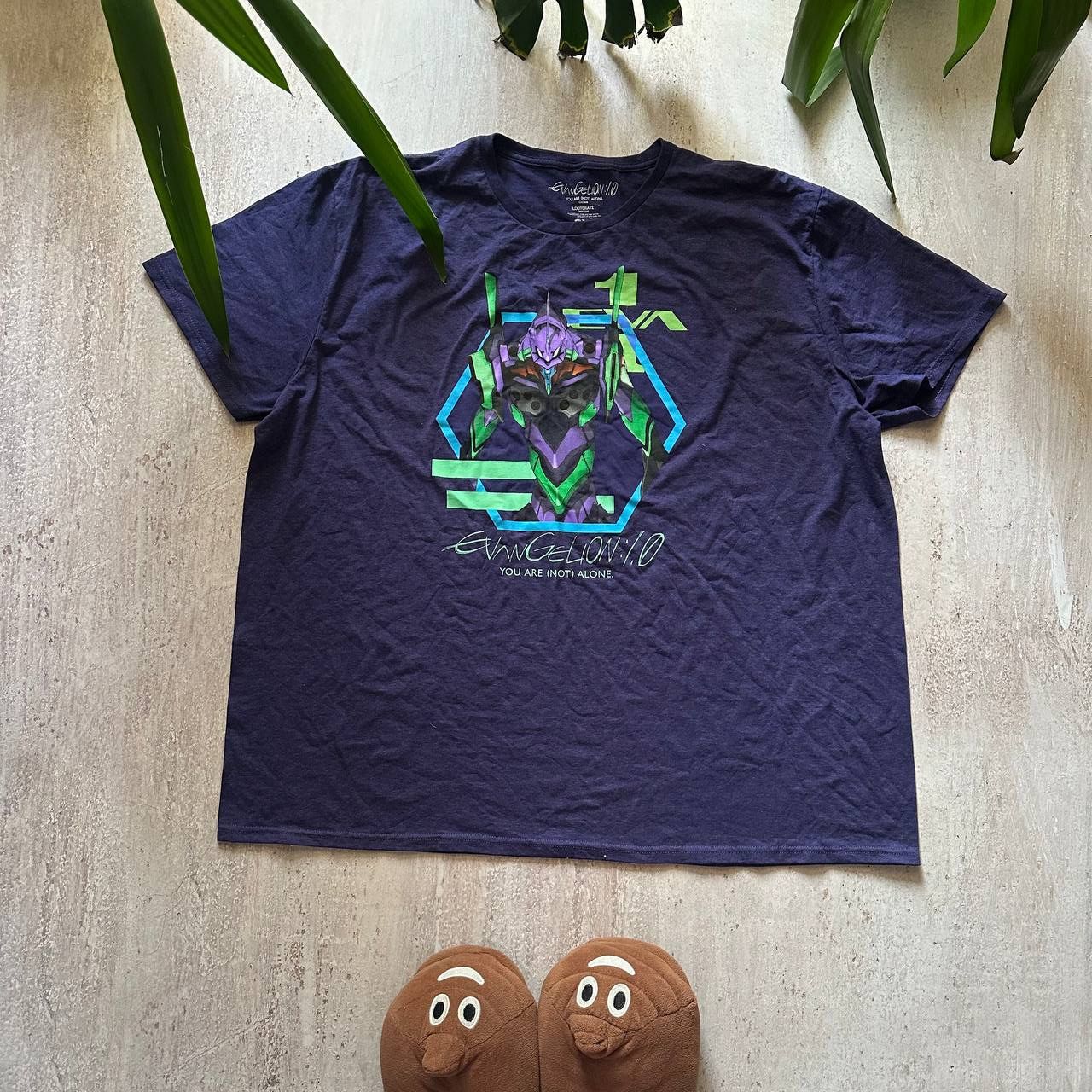 Anime VINTAGE Y2K NEON GENESIS EVANGELION ANIME T SHIRT 199 Size US XXL / EU 58 / 5 - 1 Thumbnail
