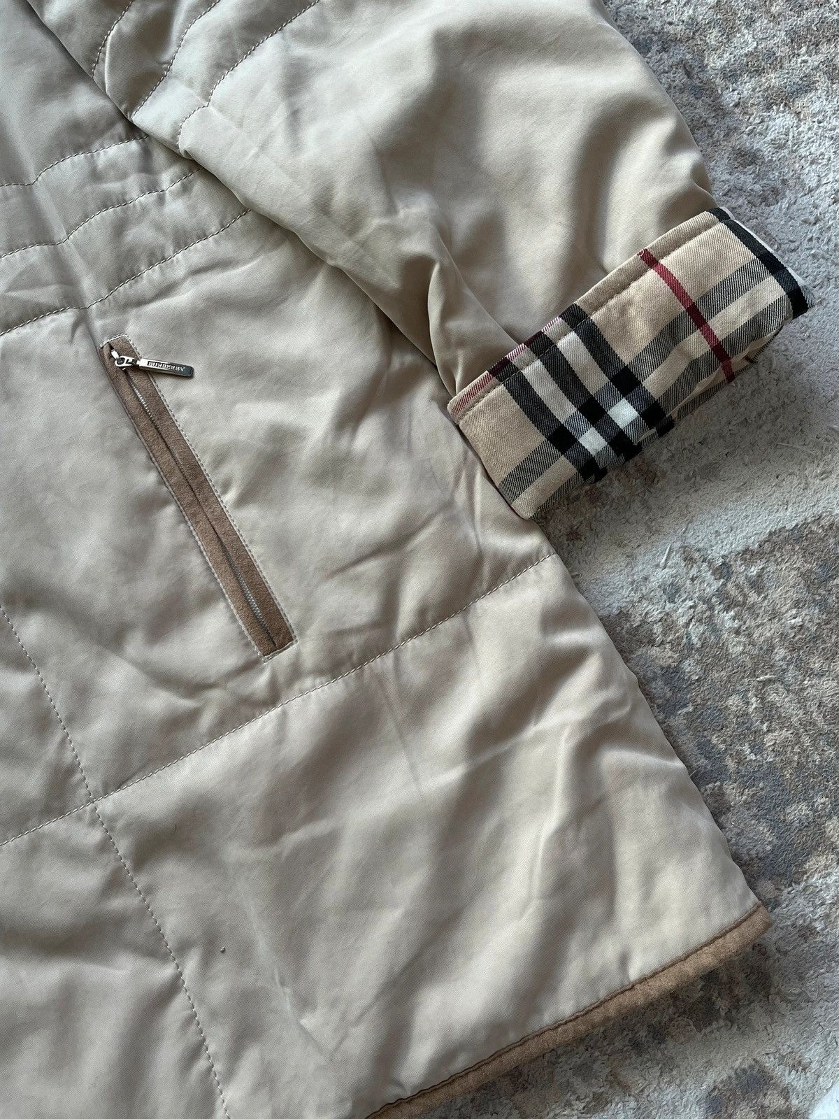Burberry Burberry London Forynys Coat Plaid Lining Vintage 2000s Size 3XL / US 20-22 - 6 Thumbnail