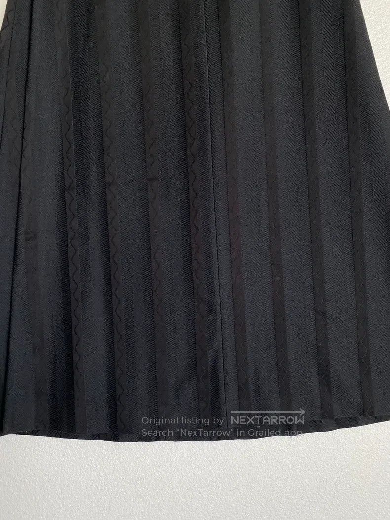 Comme des Garcons Comme Des Garcons size M Cotton and wool mixed dark patter Size 23" - 6 Thumbnail