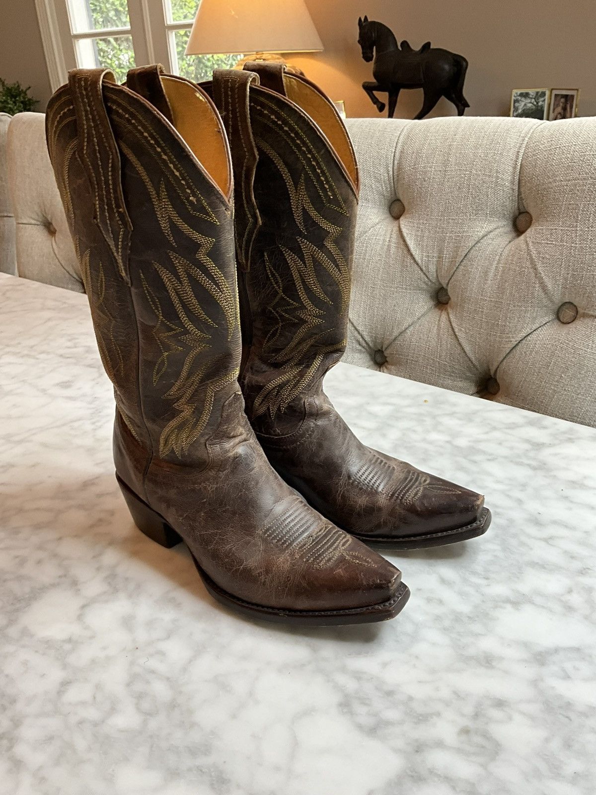 Vintage Cowboy Boots Size US 6.5 / IT 36.5 - 3 Thumbnail